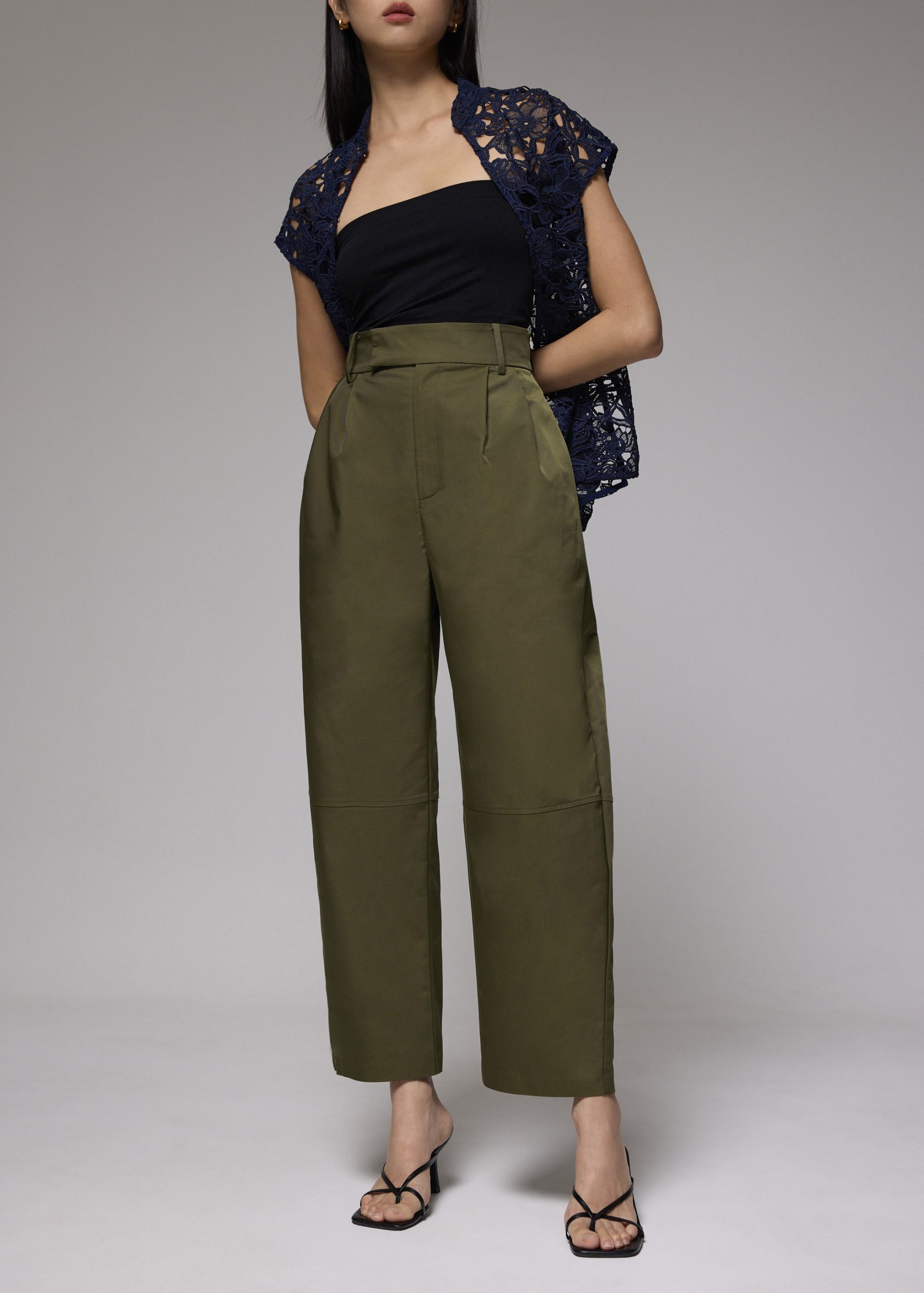 High Waist Barrel Pants - Image 5