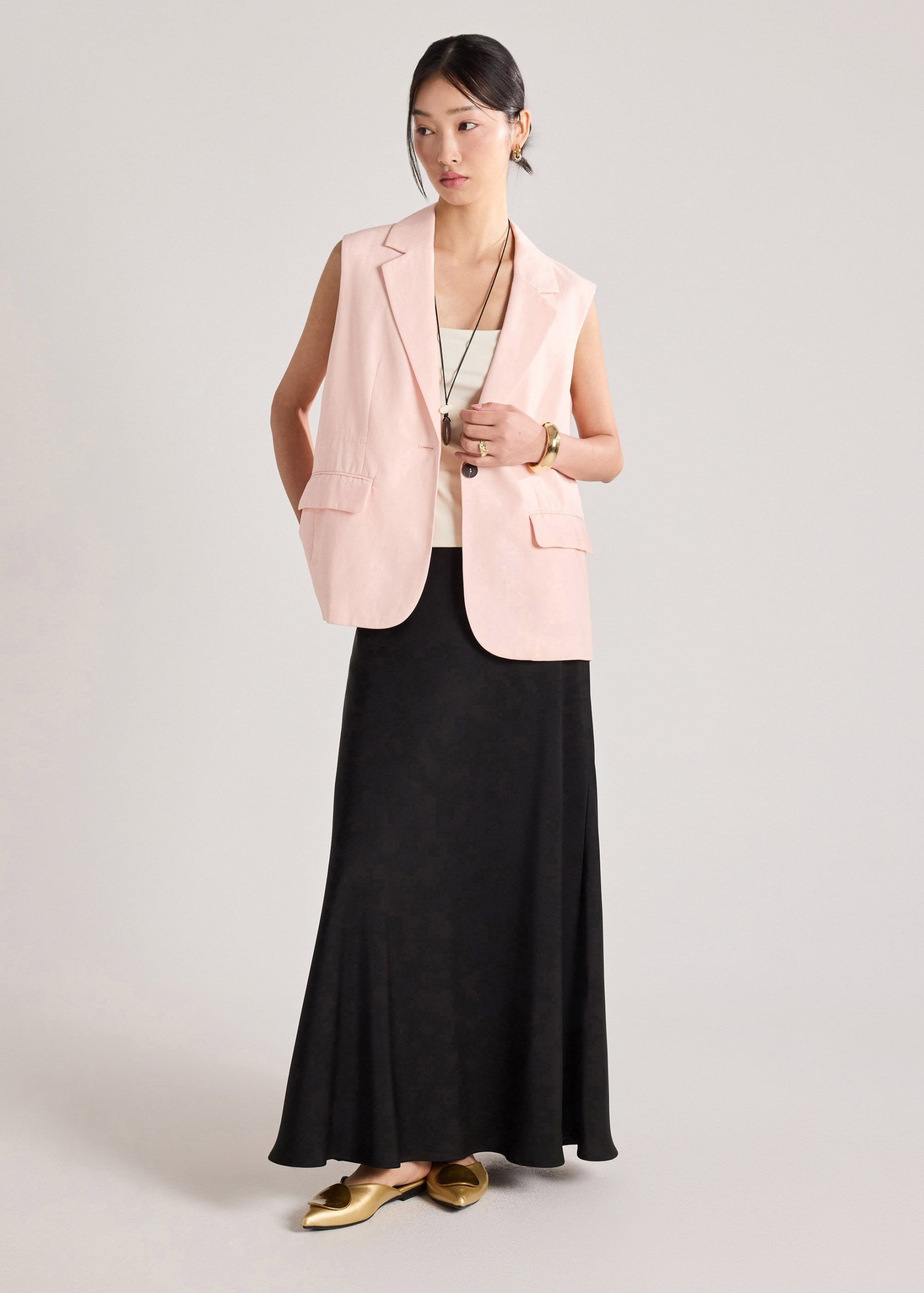Premium Linen Vest