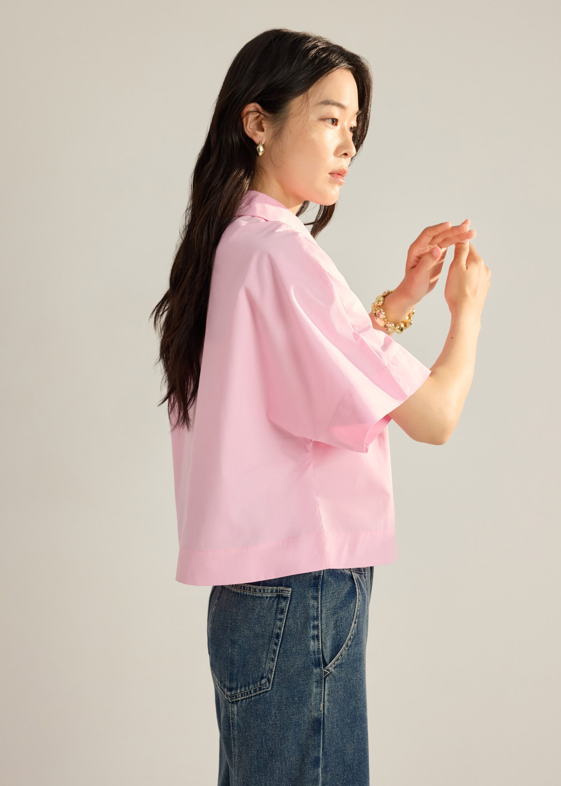 Maggie Cotton Relaxed Shirt - Image 17