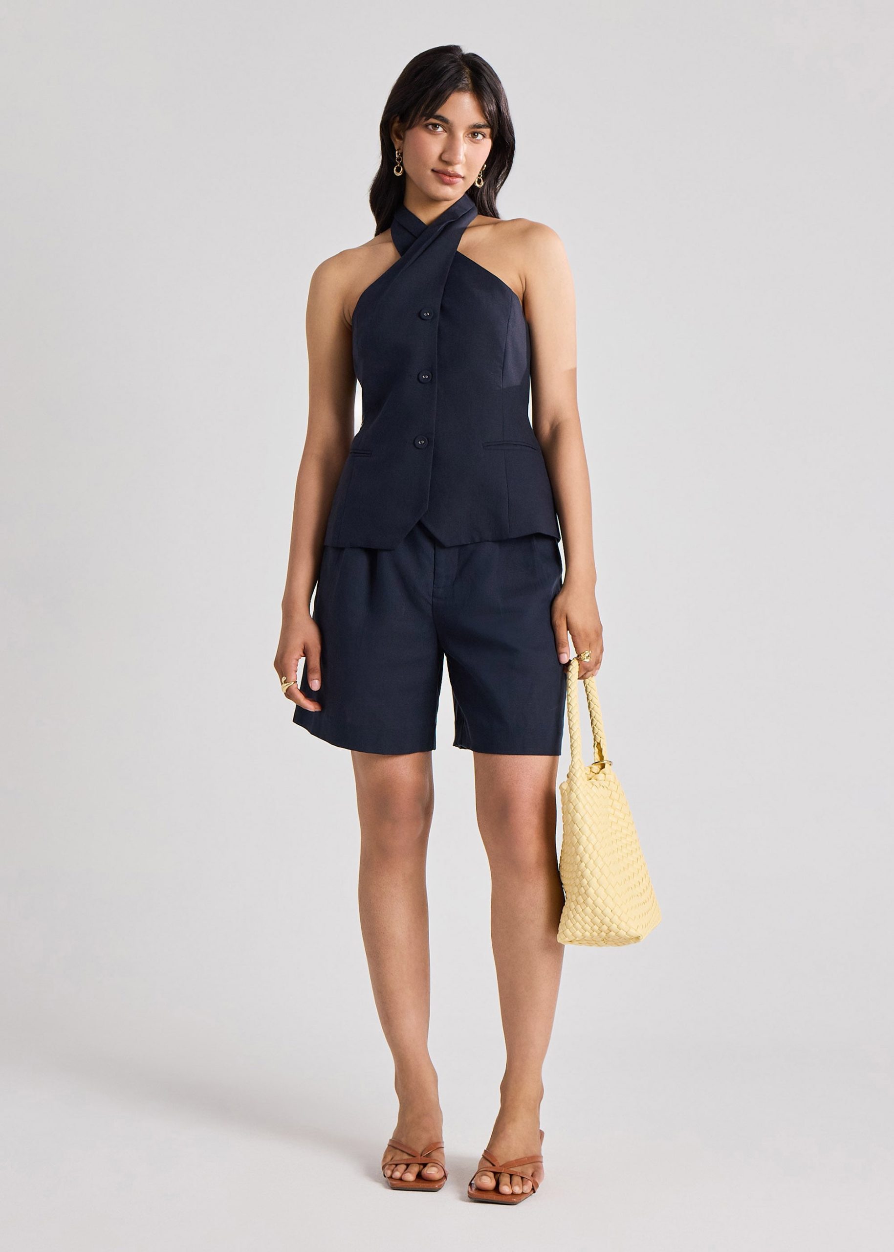 Lana Premium Linen Shorts - Image 16