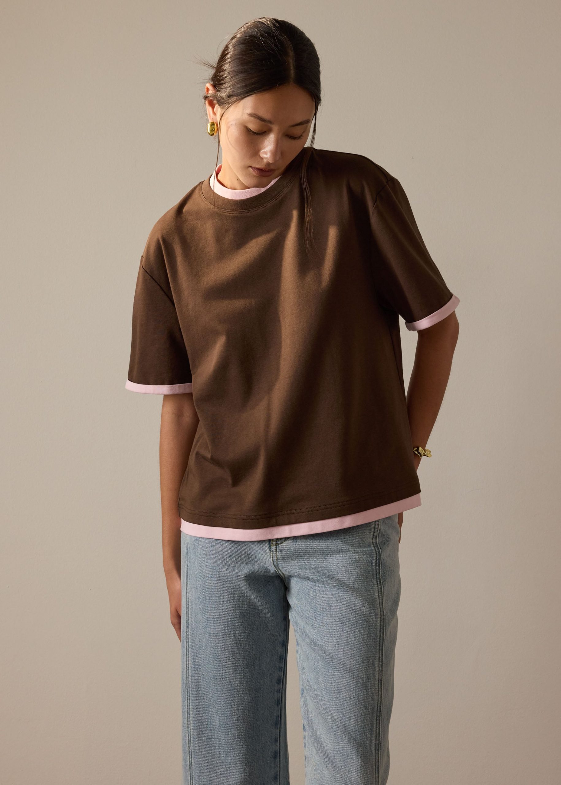 Jersey Relaxed Long Tee - Image 7
