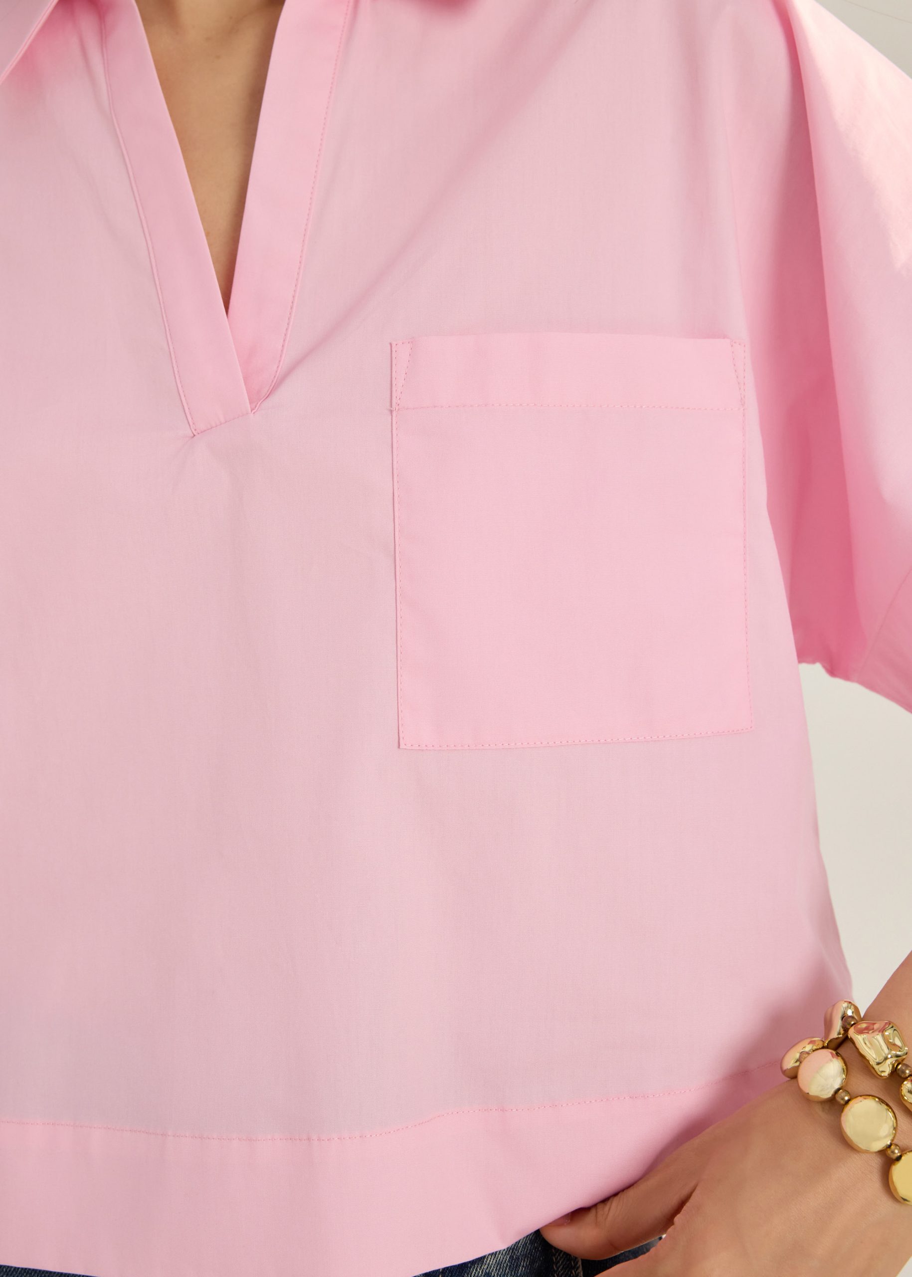 Maggie Cotton Relaxed Shirt - Image 15
