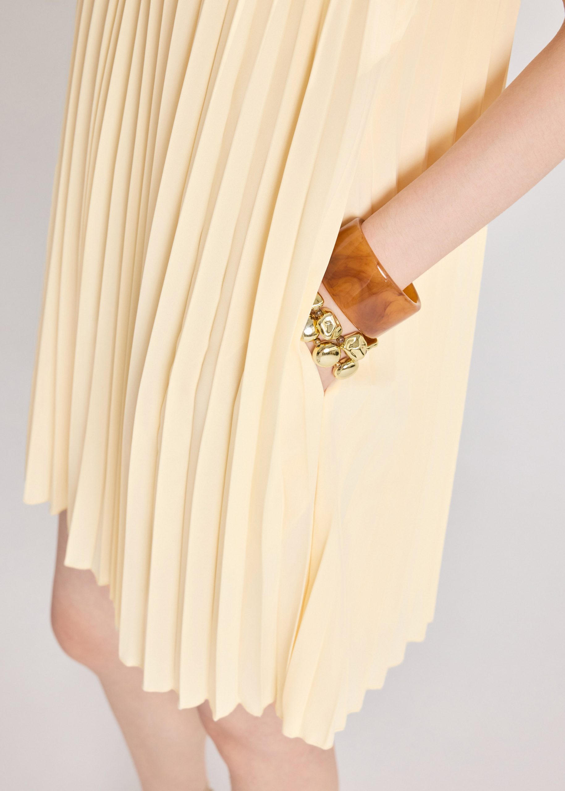 Umi Sunray Pleated Dress - Image 12