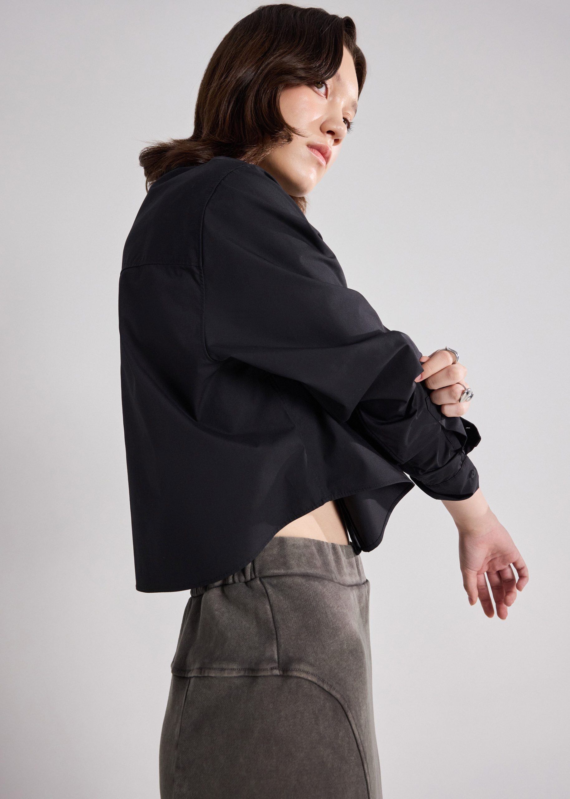 Riley RuchedReady® Crop Shirt - Image 5