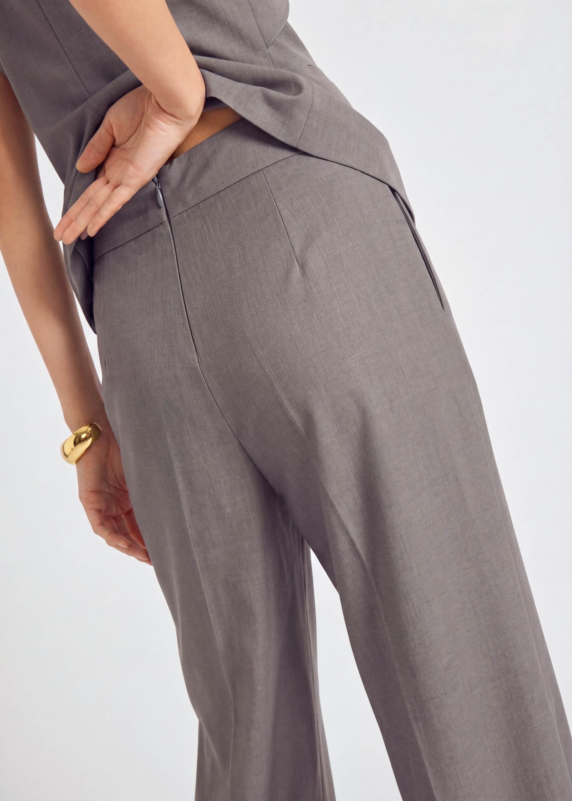 PETITE Moira Leggy??Cool-Touch Suiting Pants - Image 5