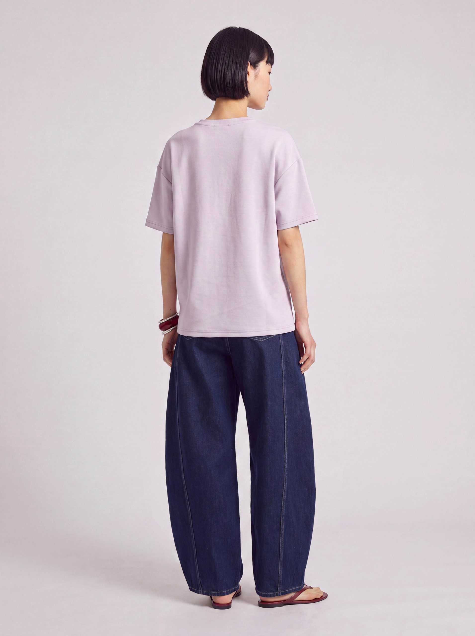 Relaxed Neoprene Tee - Image 10