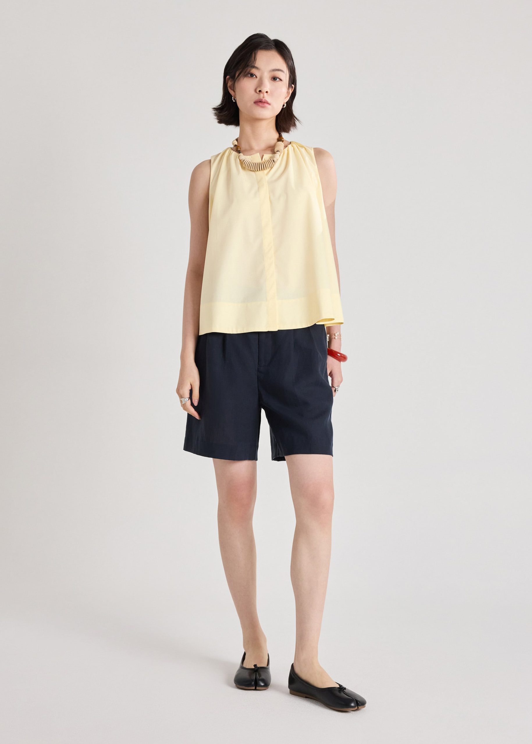 Hikari Poplin Shell Top - Image 7
