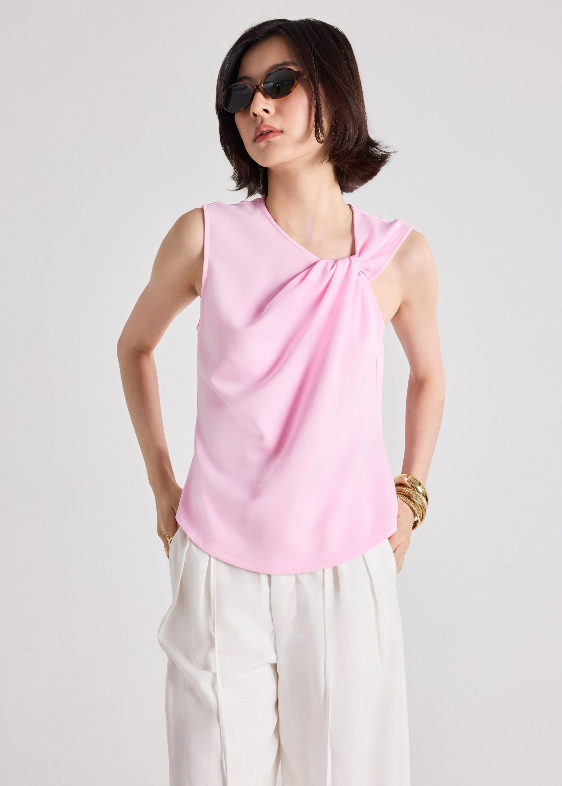 Jersey Asymmetric Tee