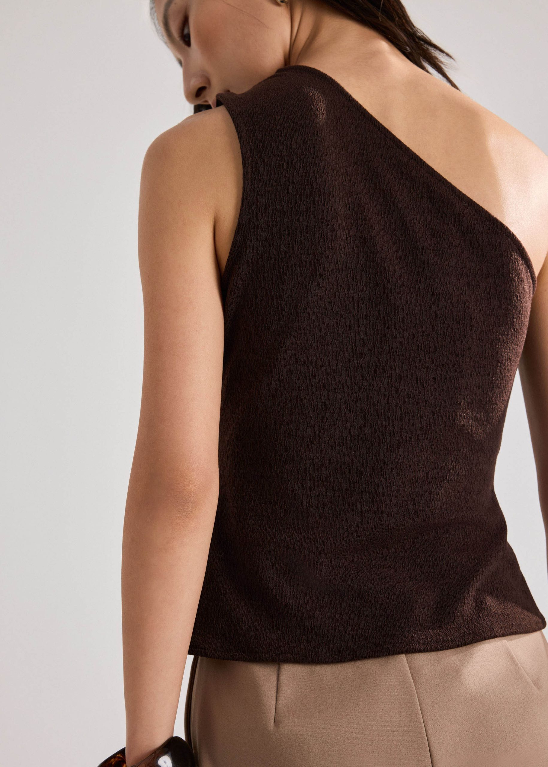 Textured Knit Toga Top - Image 13