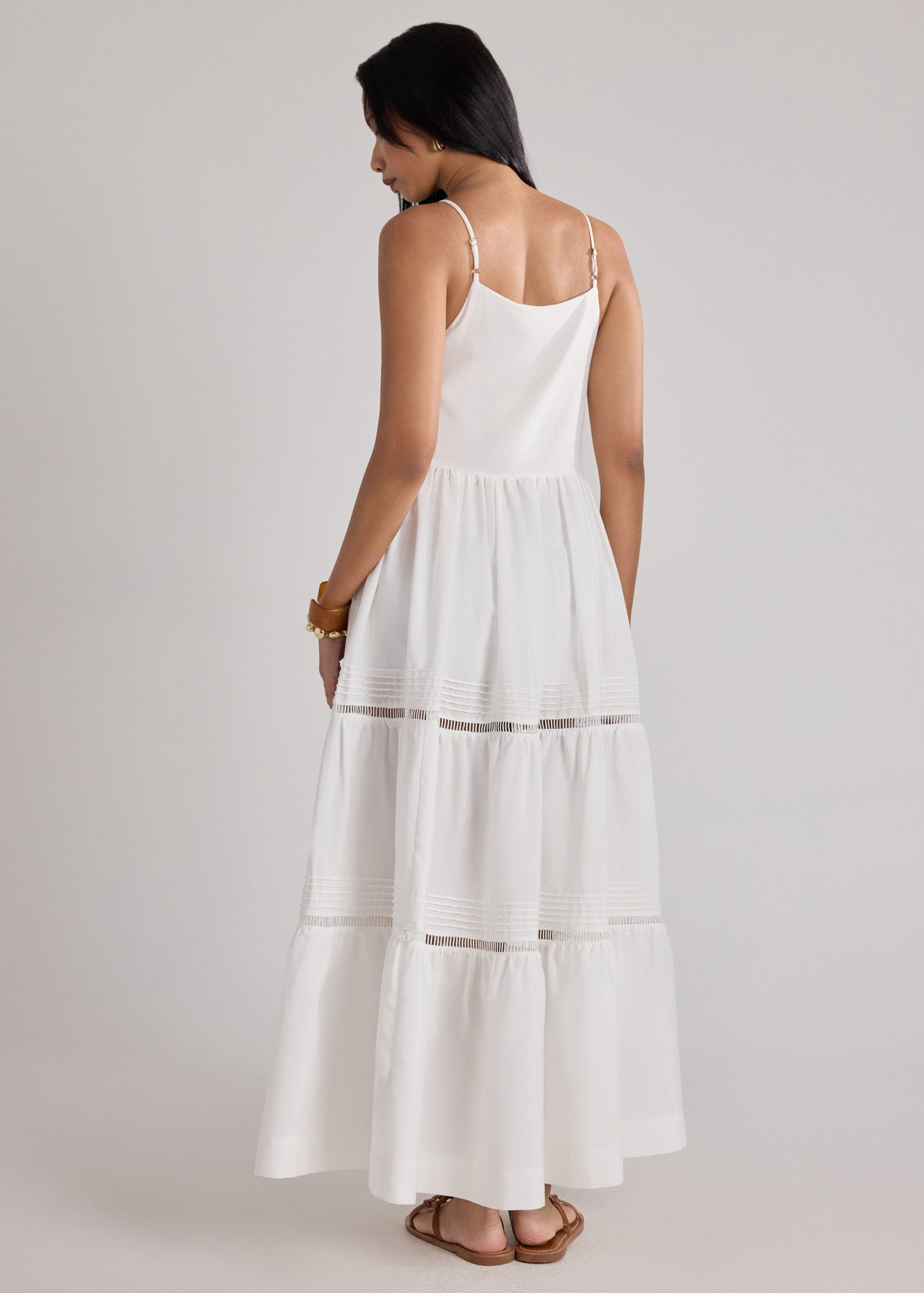 Pintuck Trapeze Dress - Image 3