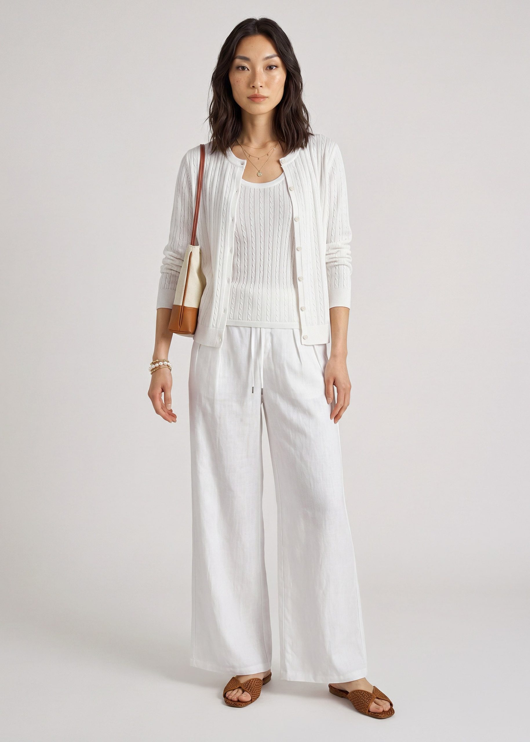 Cable Knit Cardigan - Image 19