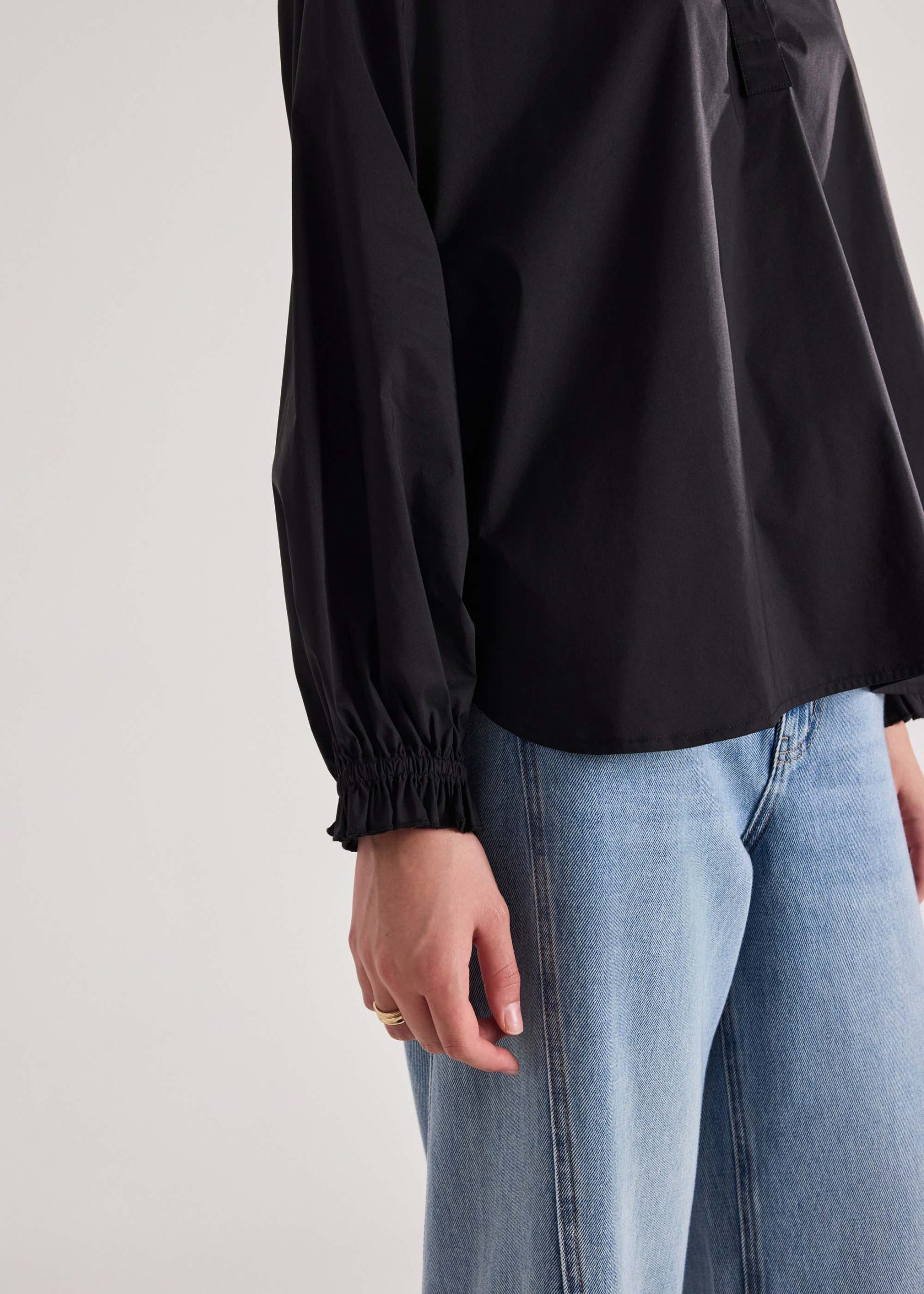 Oversized Puff Sleeve Shirt - Image 7