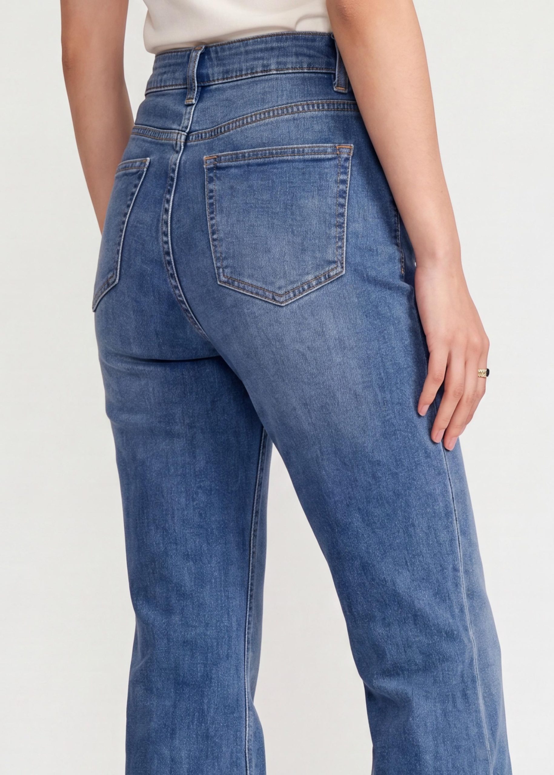 PETITE Addison Leggy??Kick Flare Jeans - Image 12