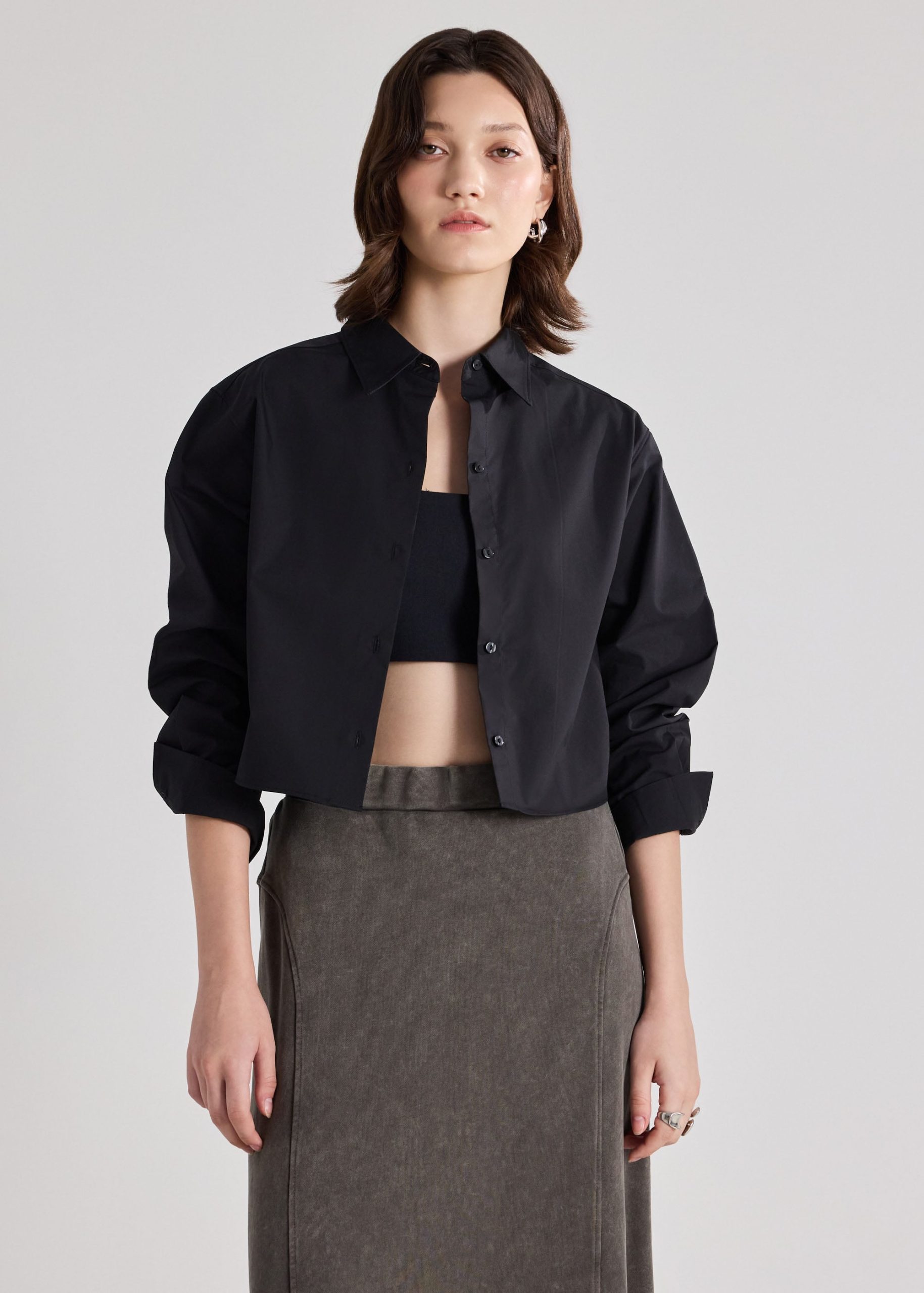 Riley RuchedReady® Crop Shirt - Image 3