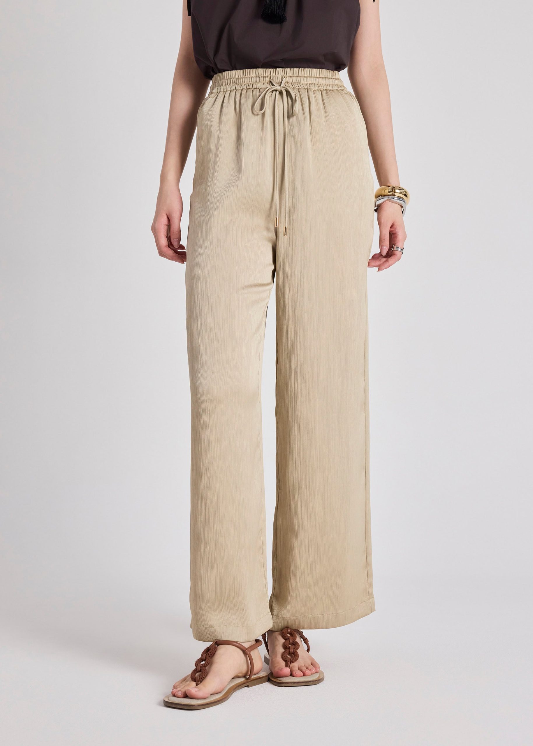 Misaki Satin Pants - Image 9