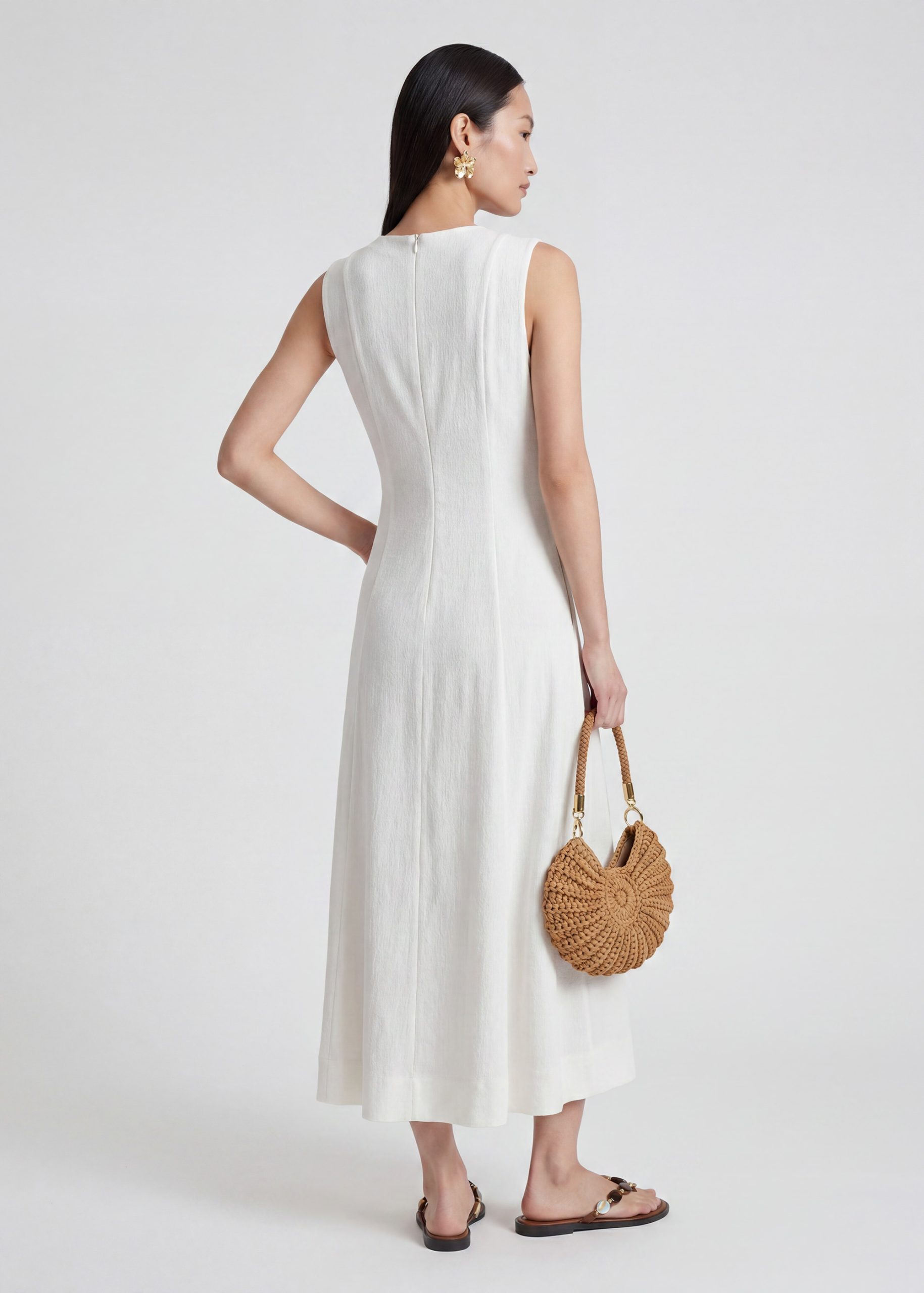 Dara Seersucker Dress - Image 10
