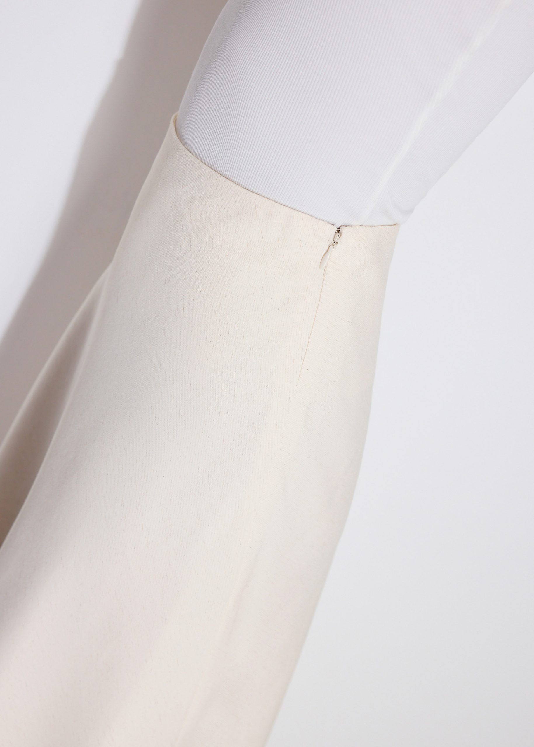 High Waist Bias Cut Midaxi Skirt - Image 4