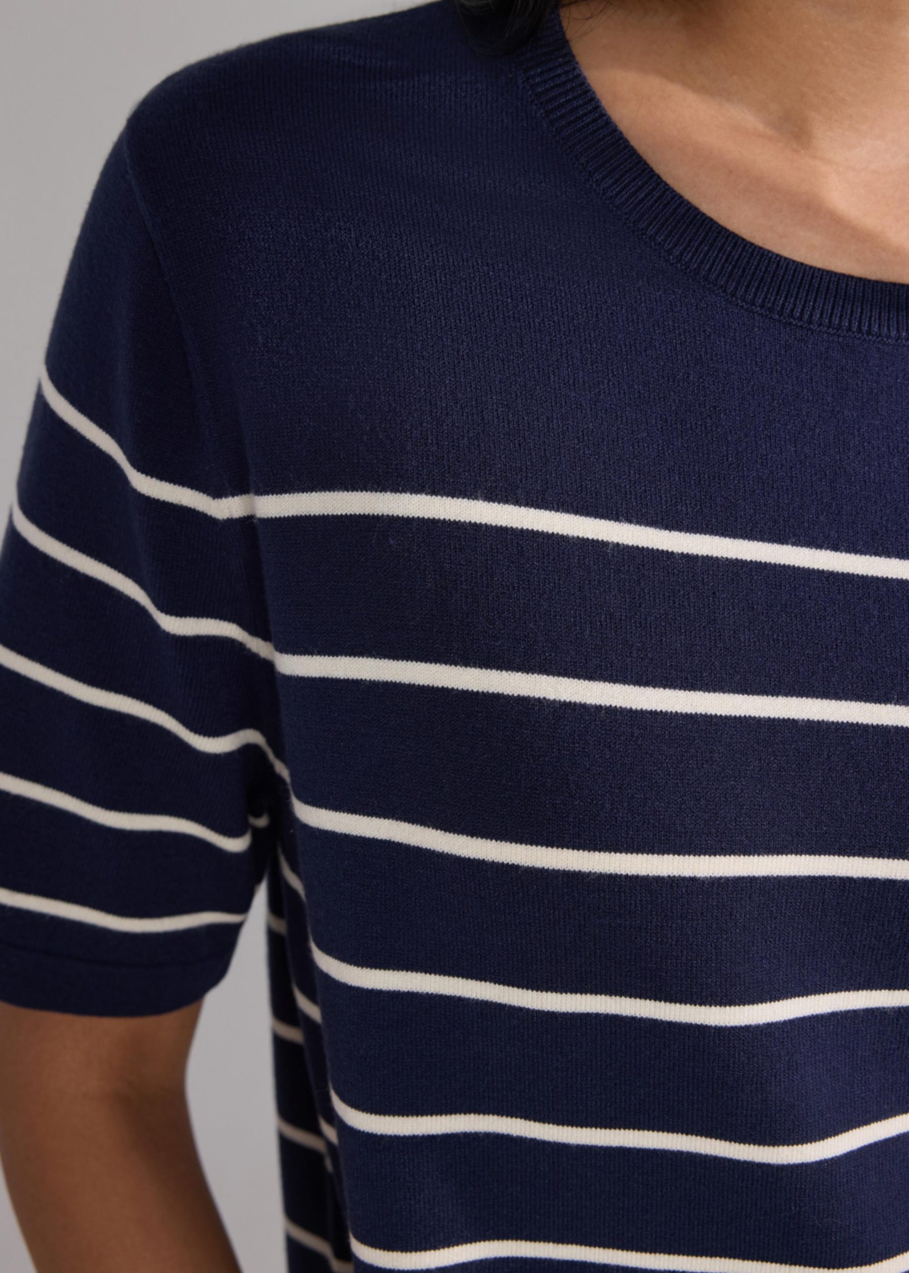 Resa Striped Knit Shift Dress - Image 12