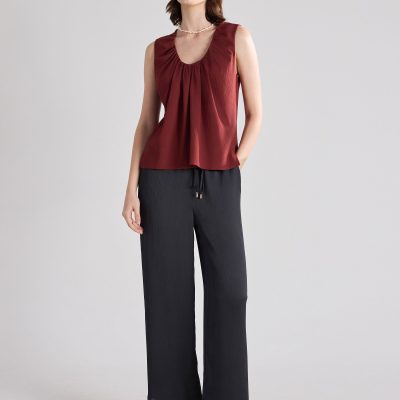 Tala Seersucker Shell Top