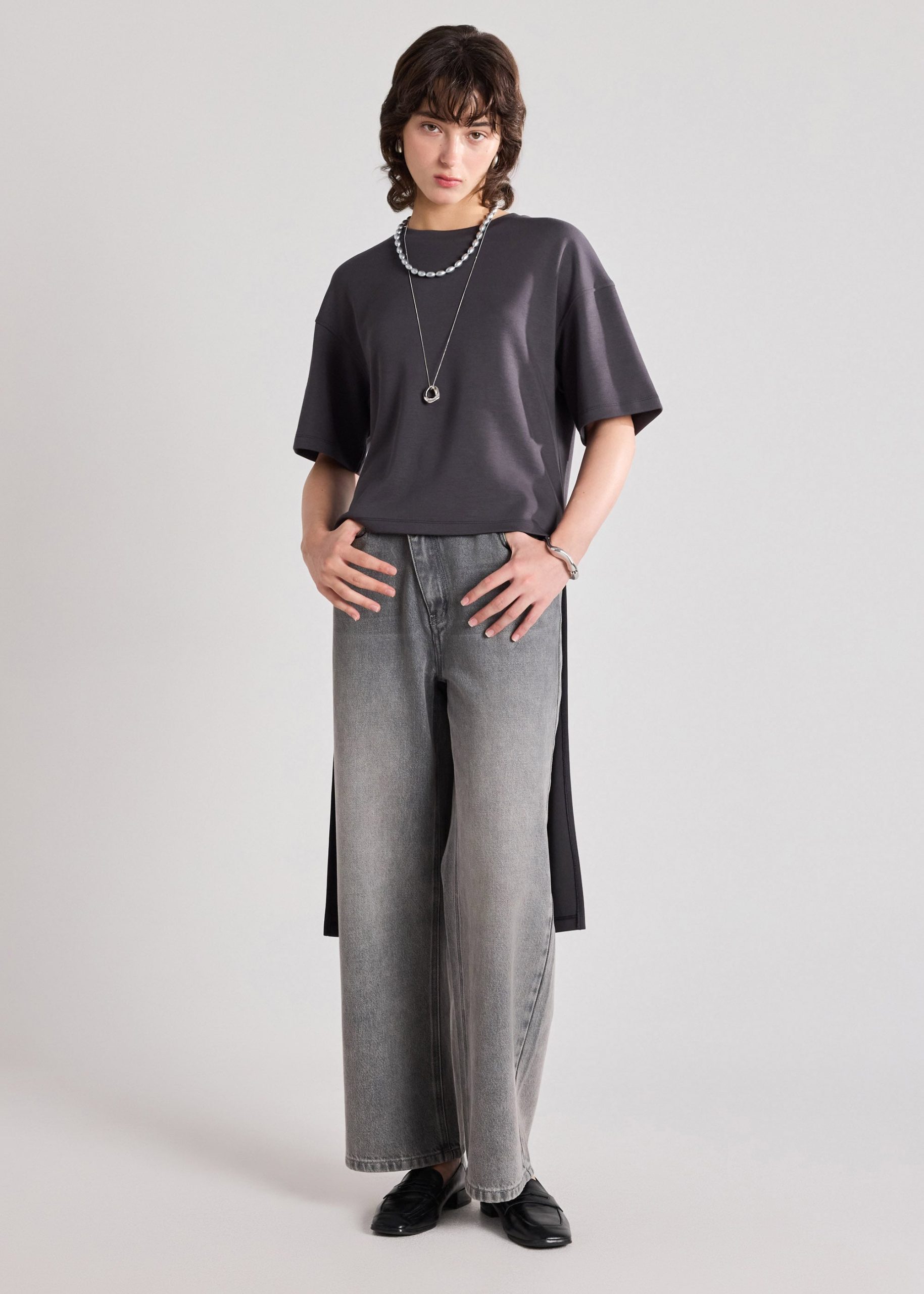 Oversized High-Low Tee - Image 9