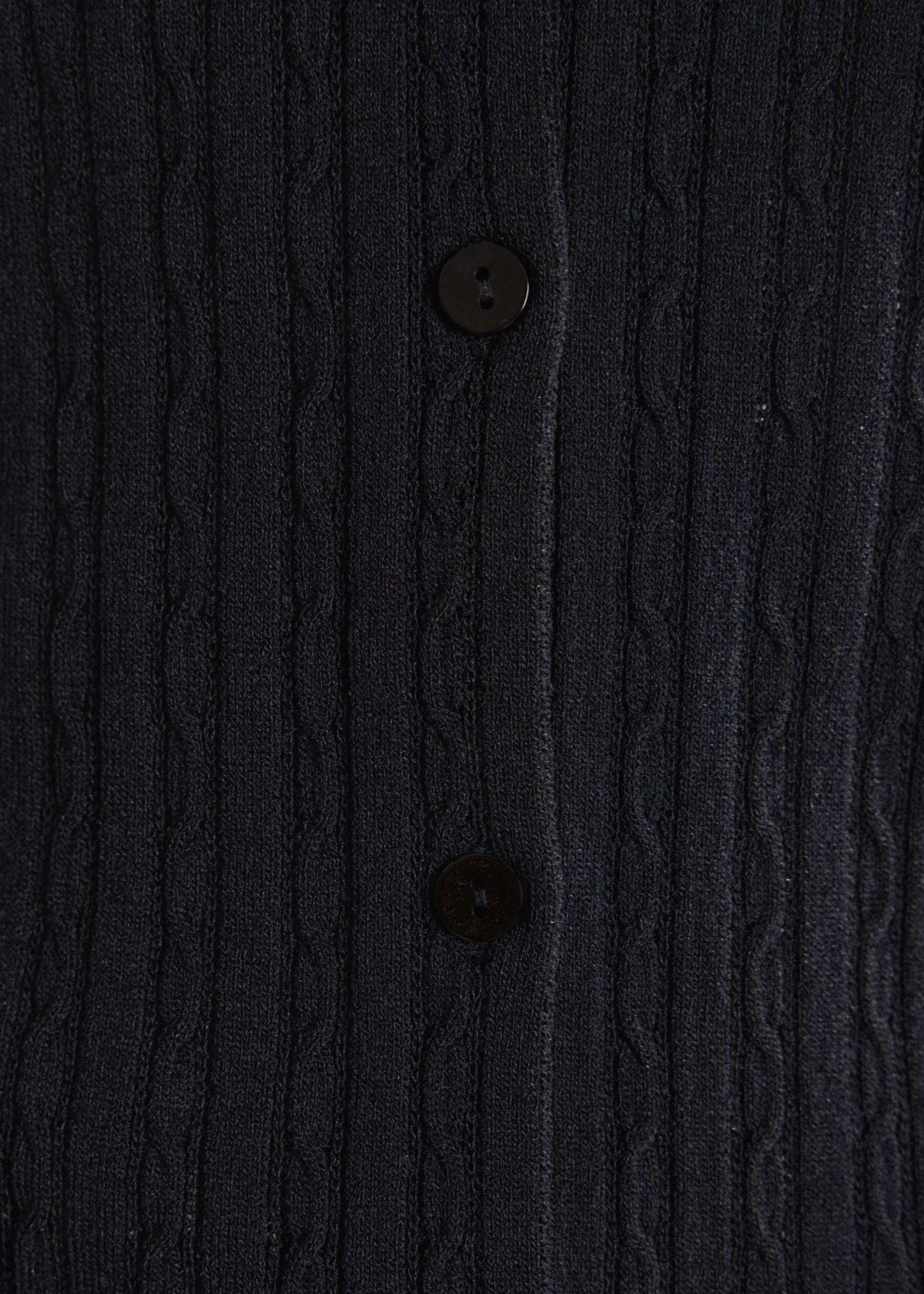 Cable Knit Cardigan - Image 8