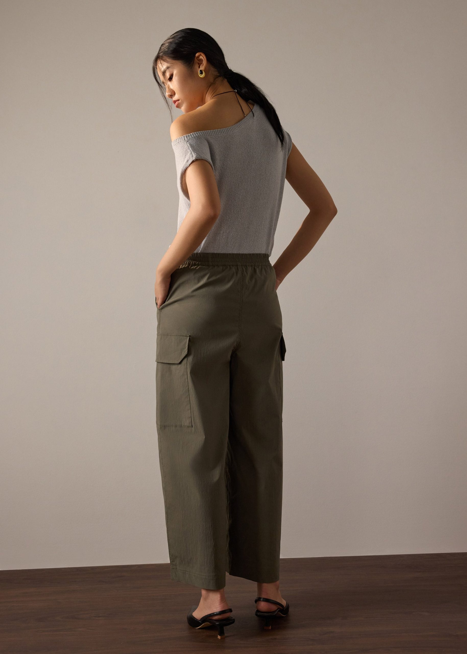 Peg Leg Cargo Pants - Image 10