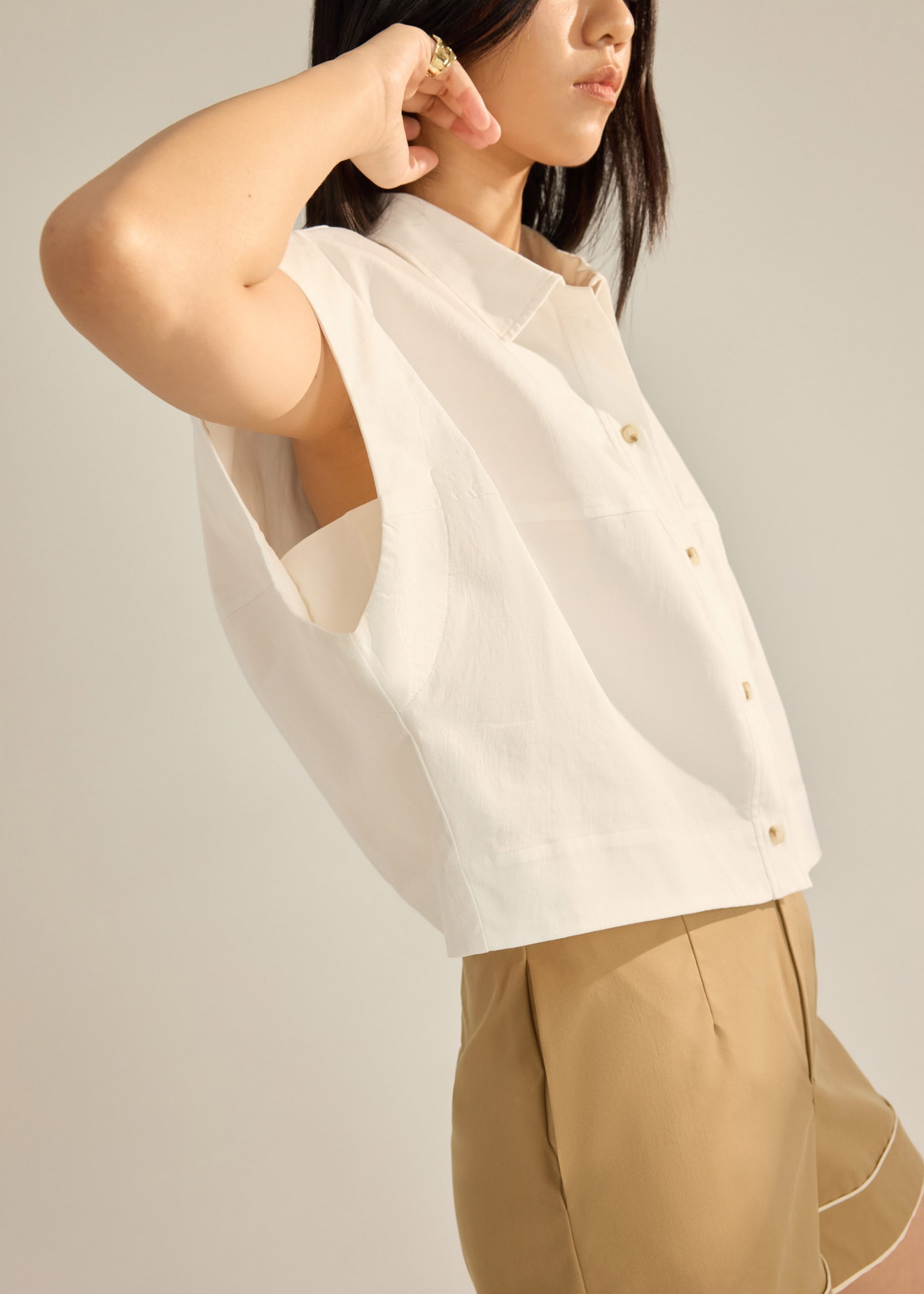 Oversized Button Down Shirt - Image 7