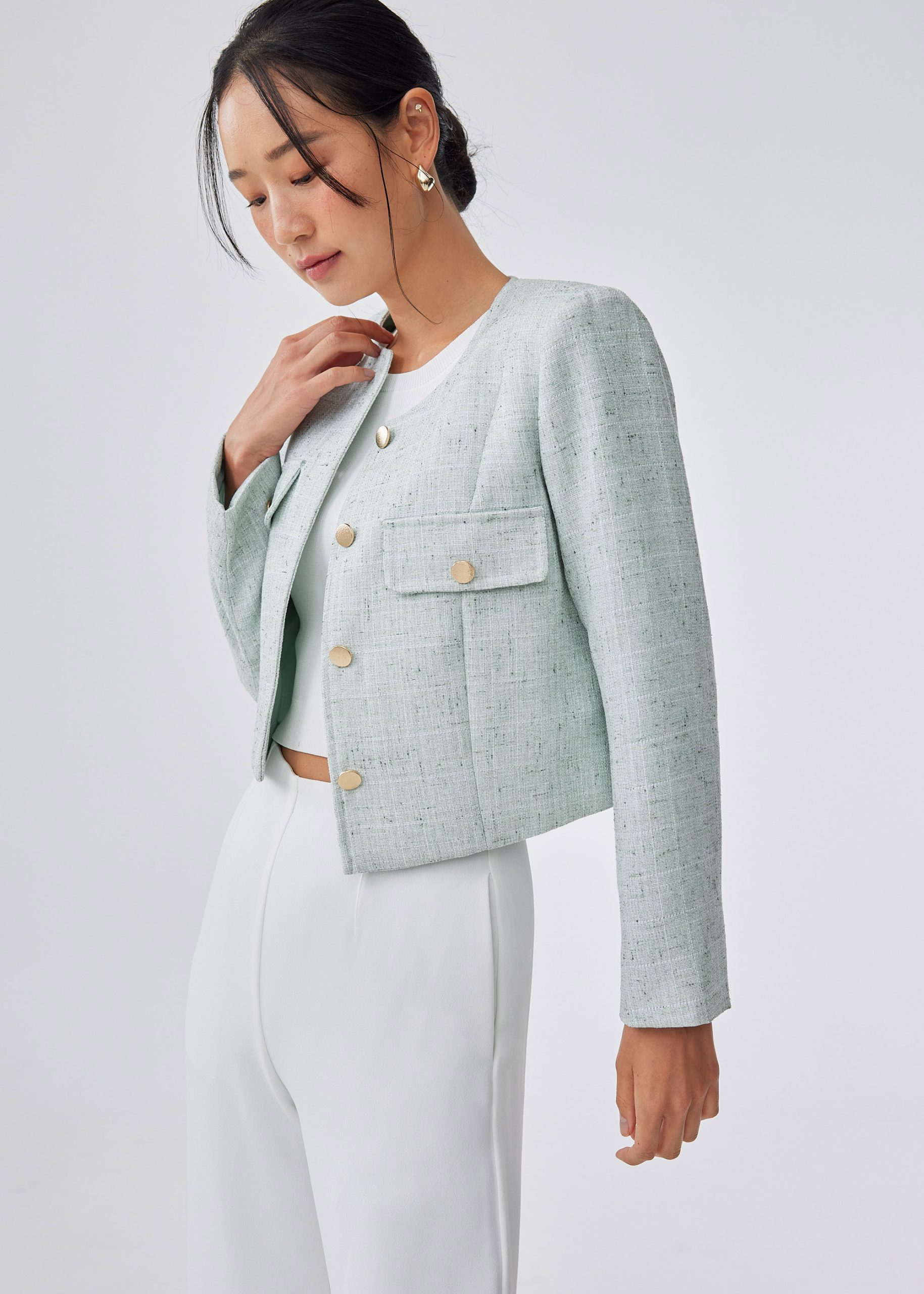 Arden Tweed Jacket - Image 24