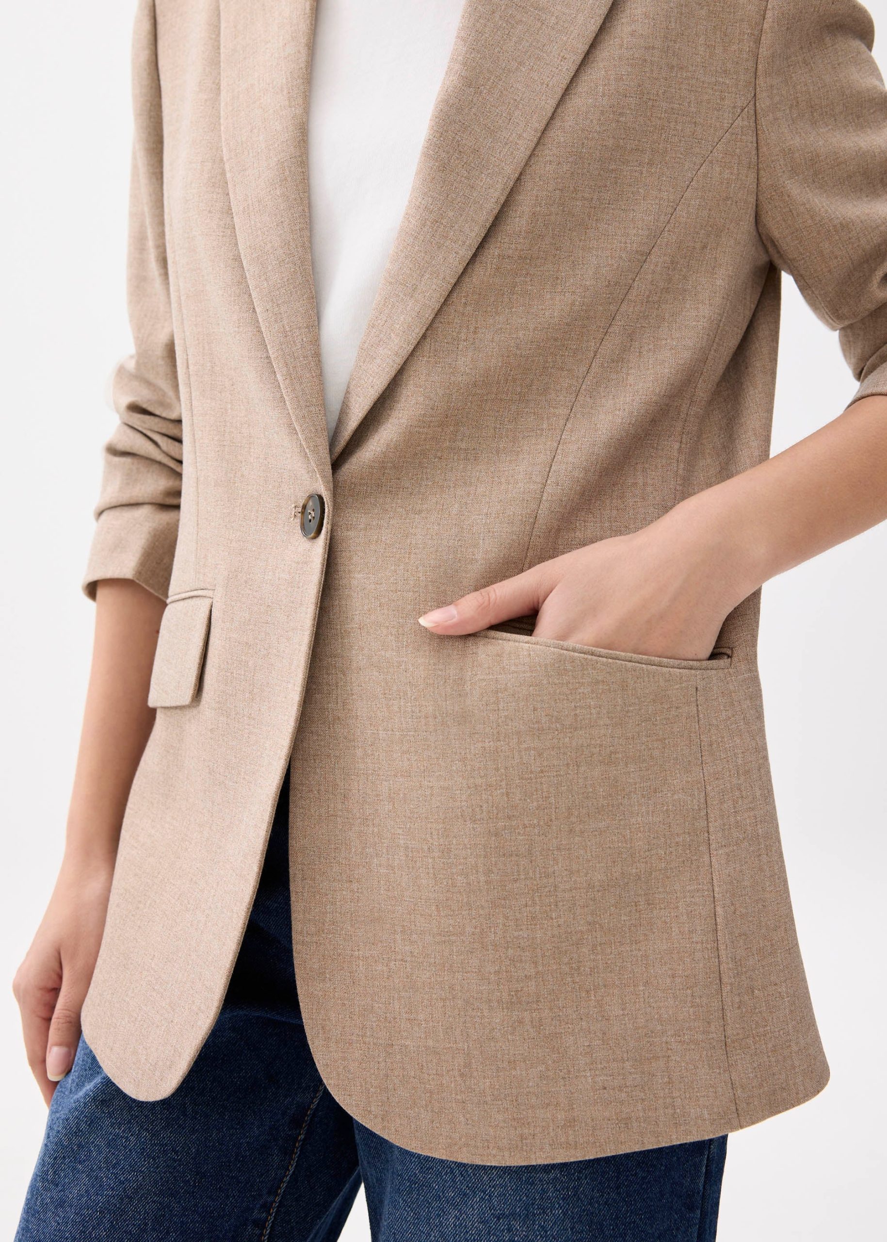 RuchedReady® Rachel Melange Blazer - Image 2