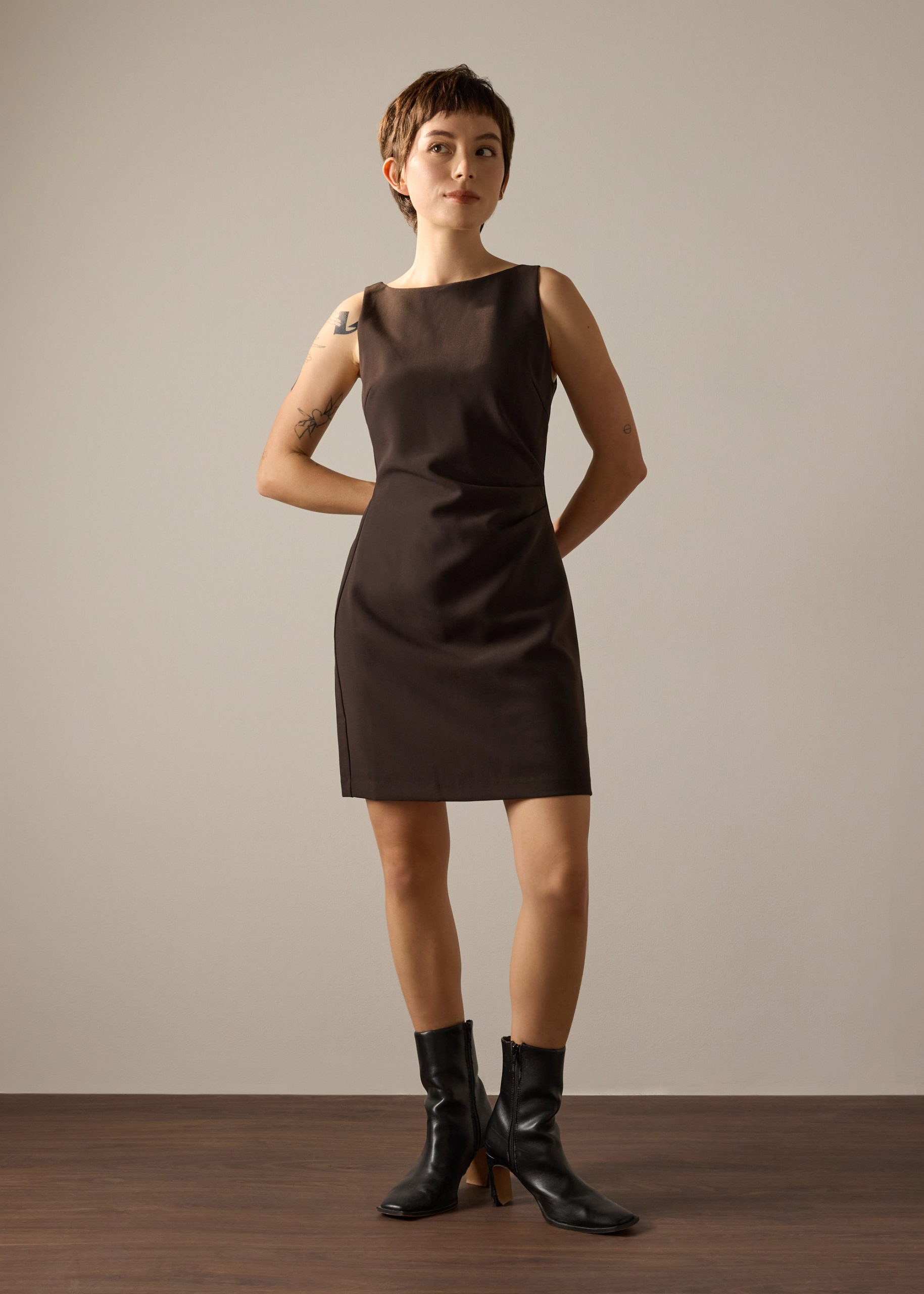 Linh A-line Mini Dress - Image 35