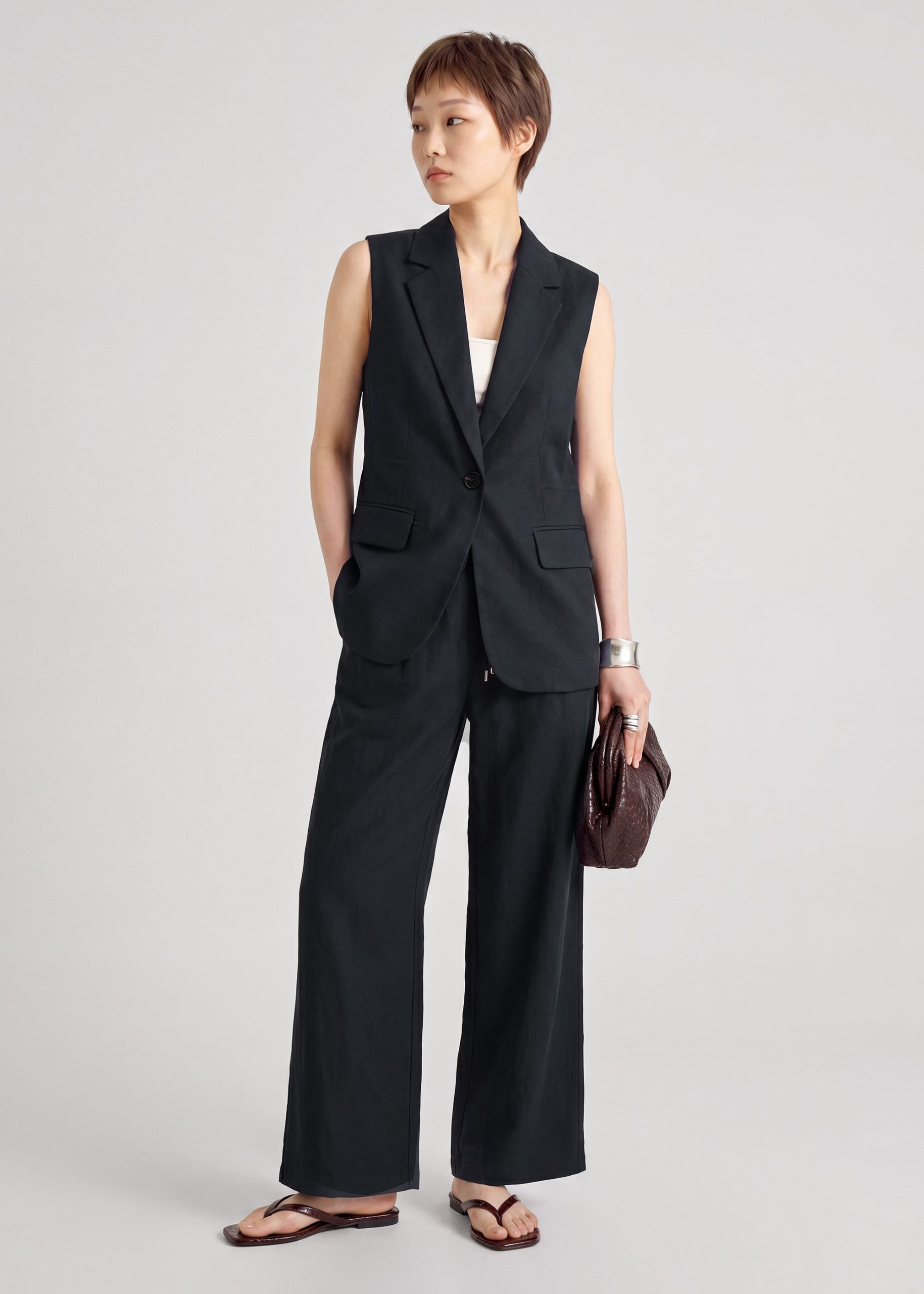 Premium Linen Vest - Image 16