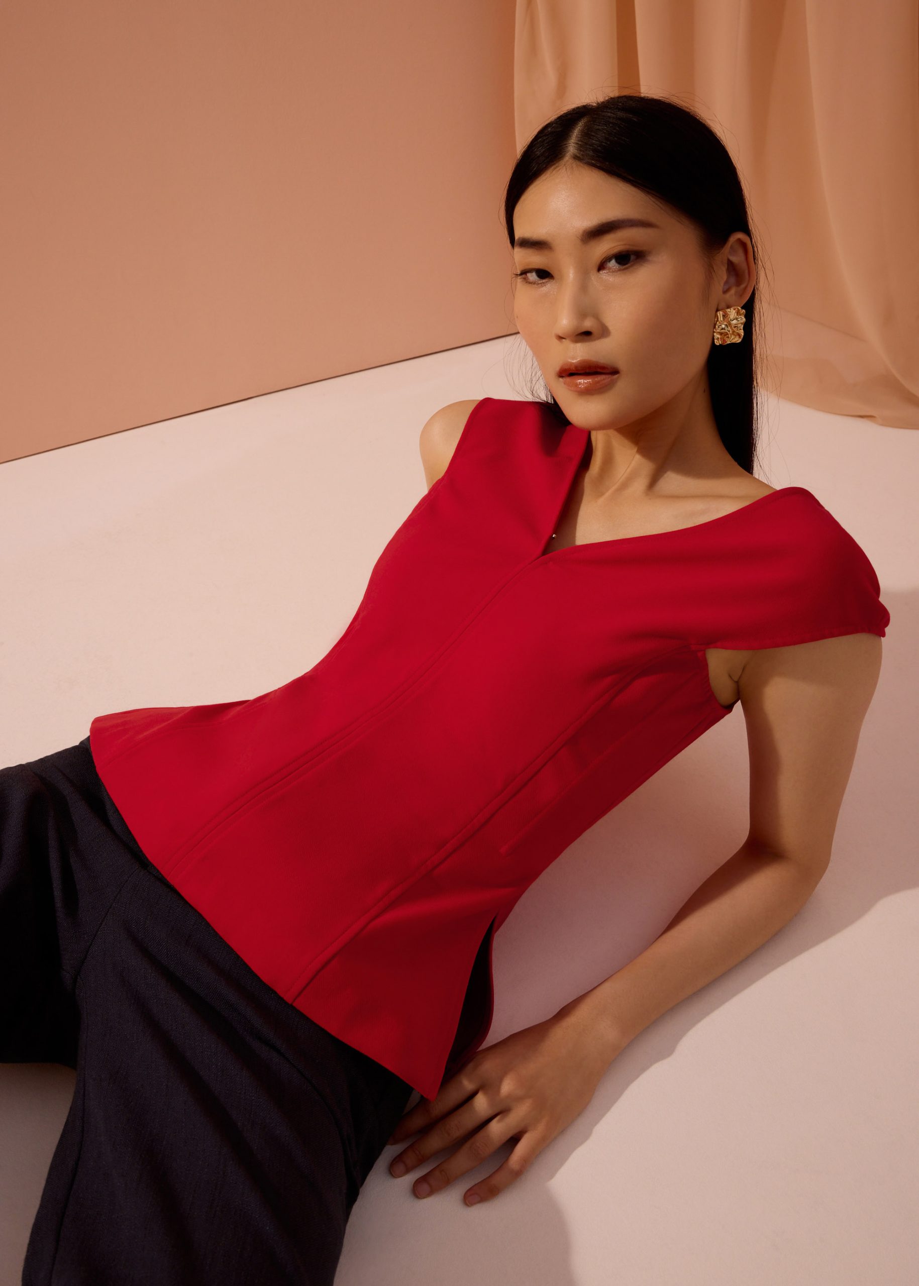 Sofi V-neck Top - Image 18