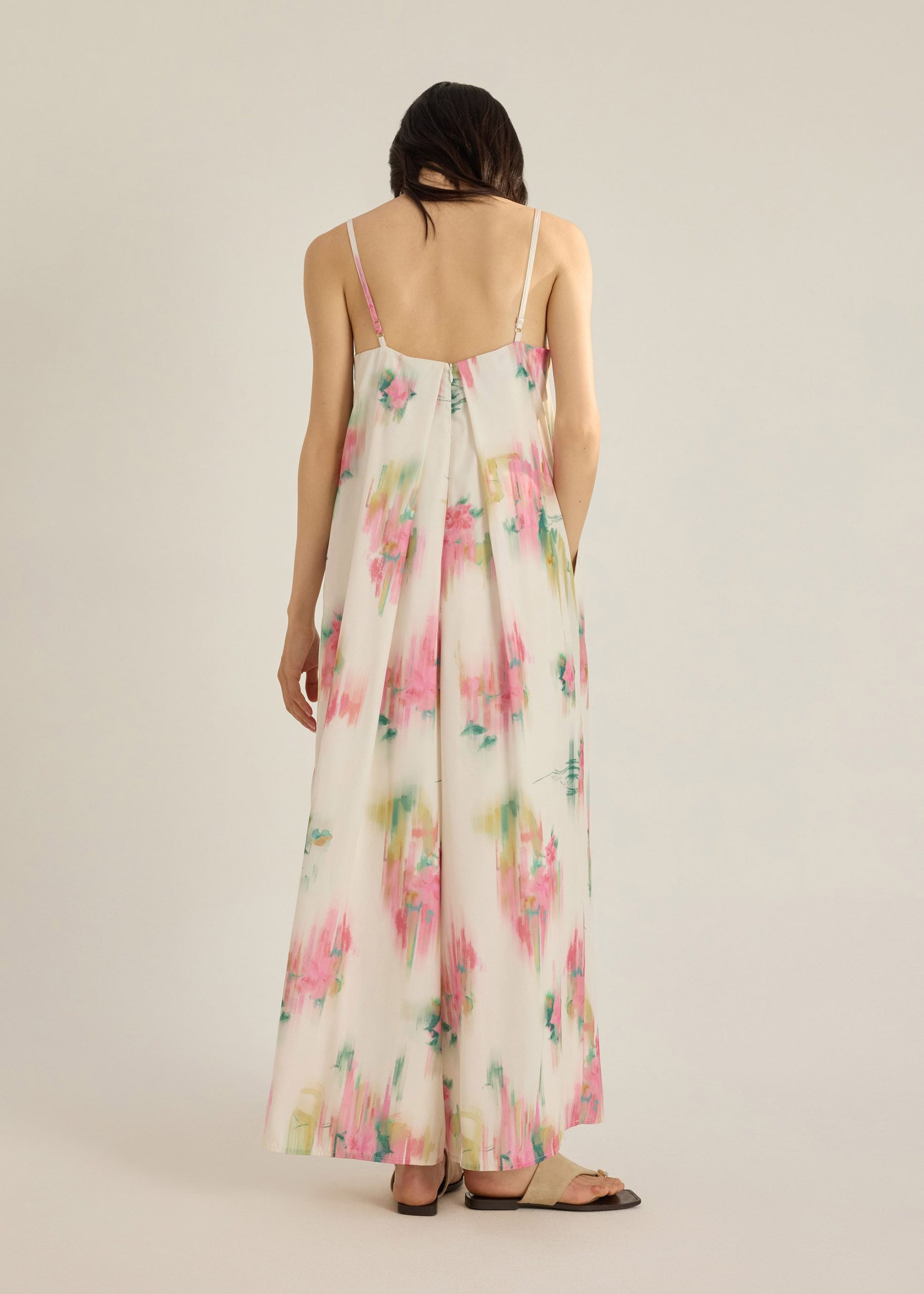 Wide Leg Jumpsuit in Summer Haze - Image 8