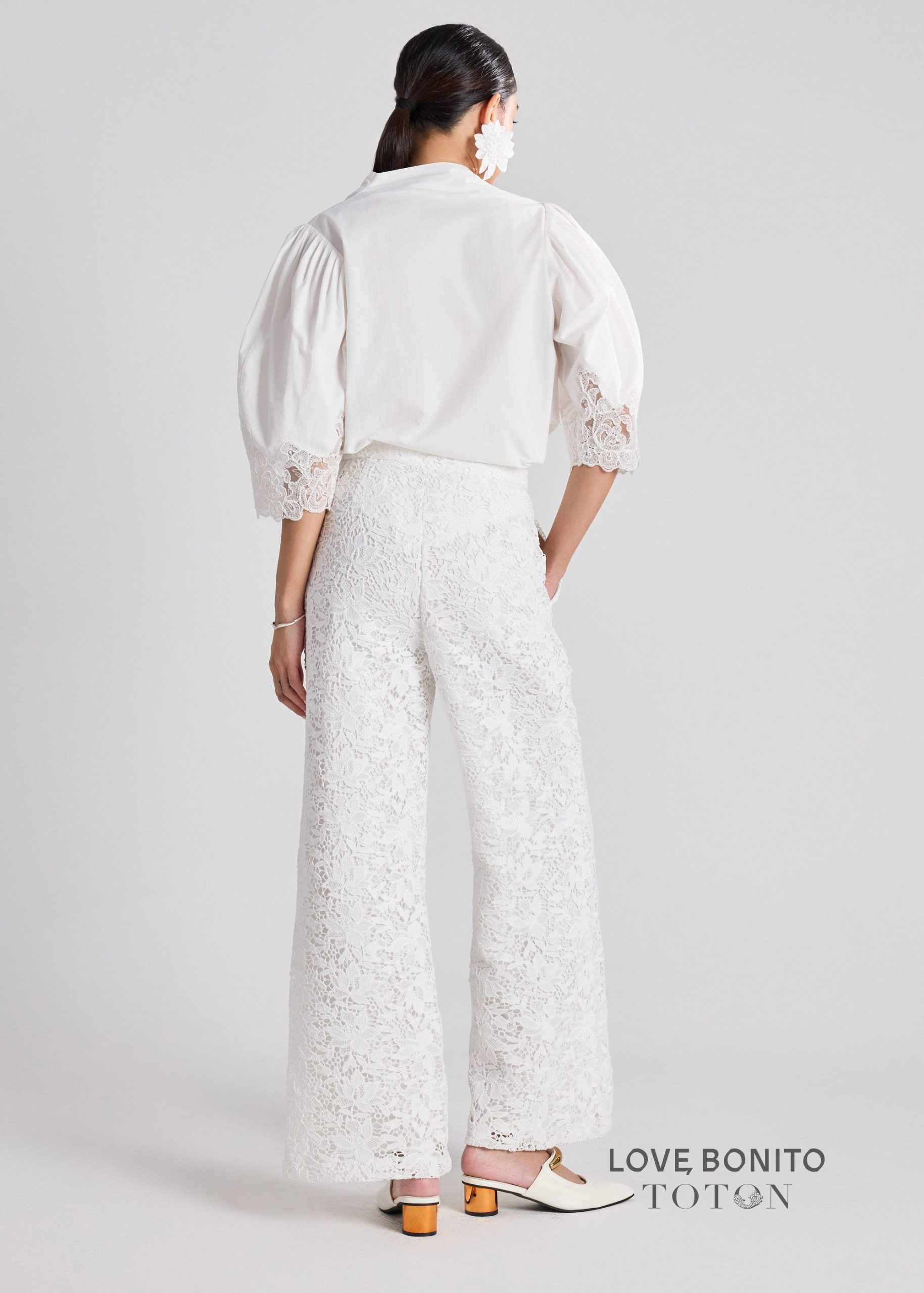 Love, Bonito x TOTON Leggy??Lace Pants - Image 10
