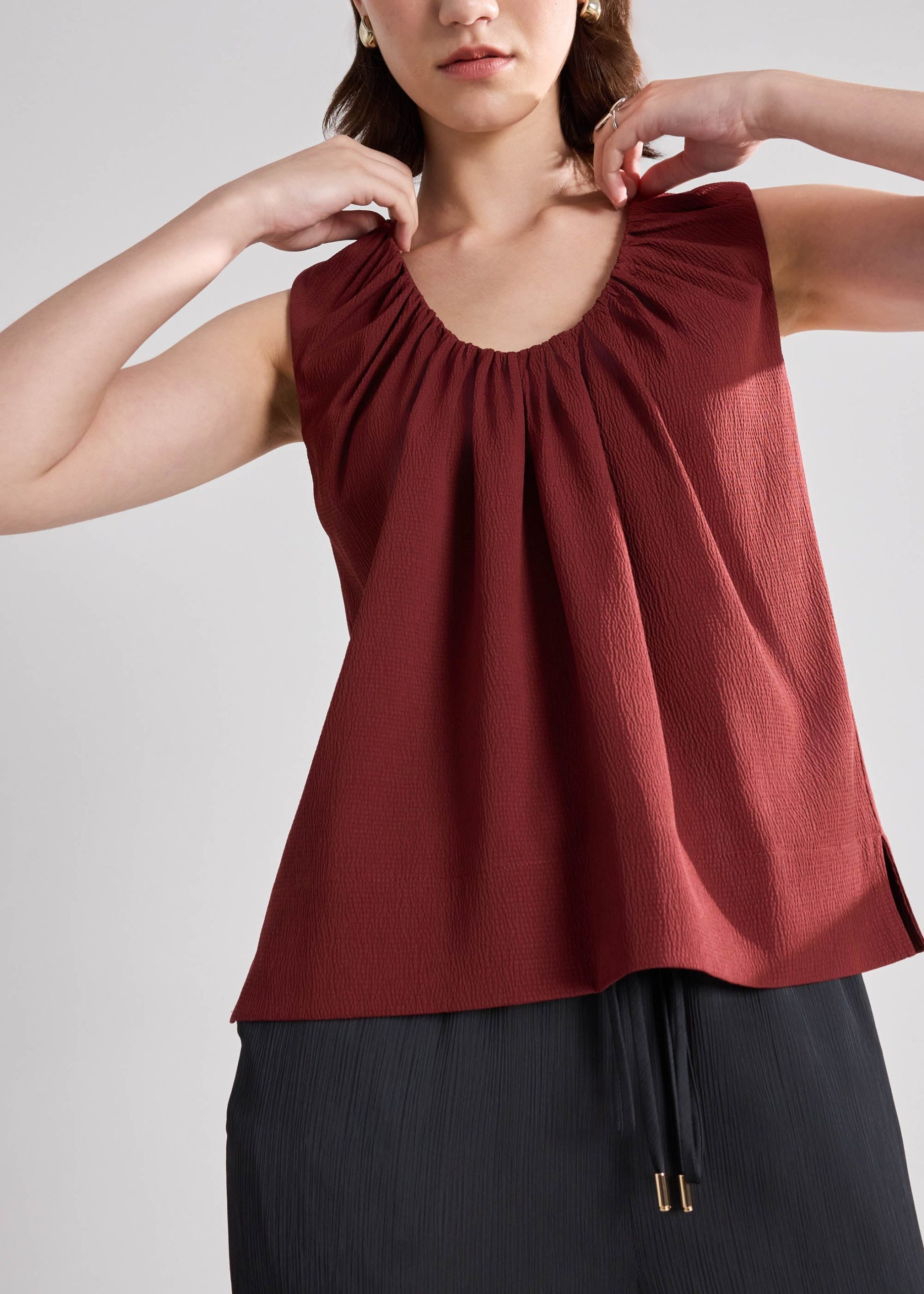 Tala Seersucker Shell Top - Image 18