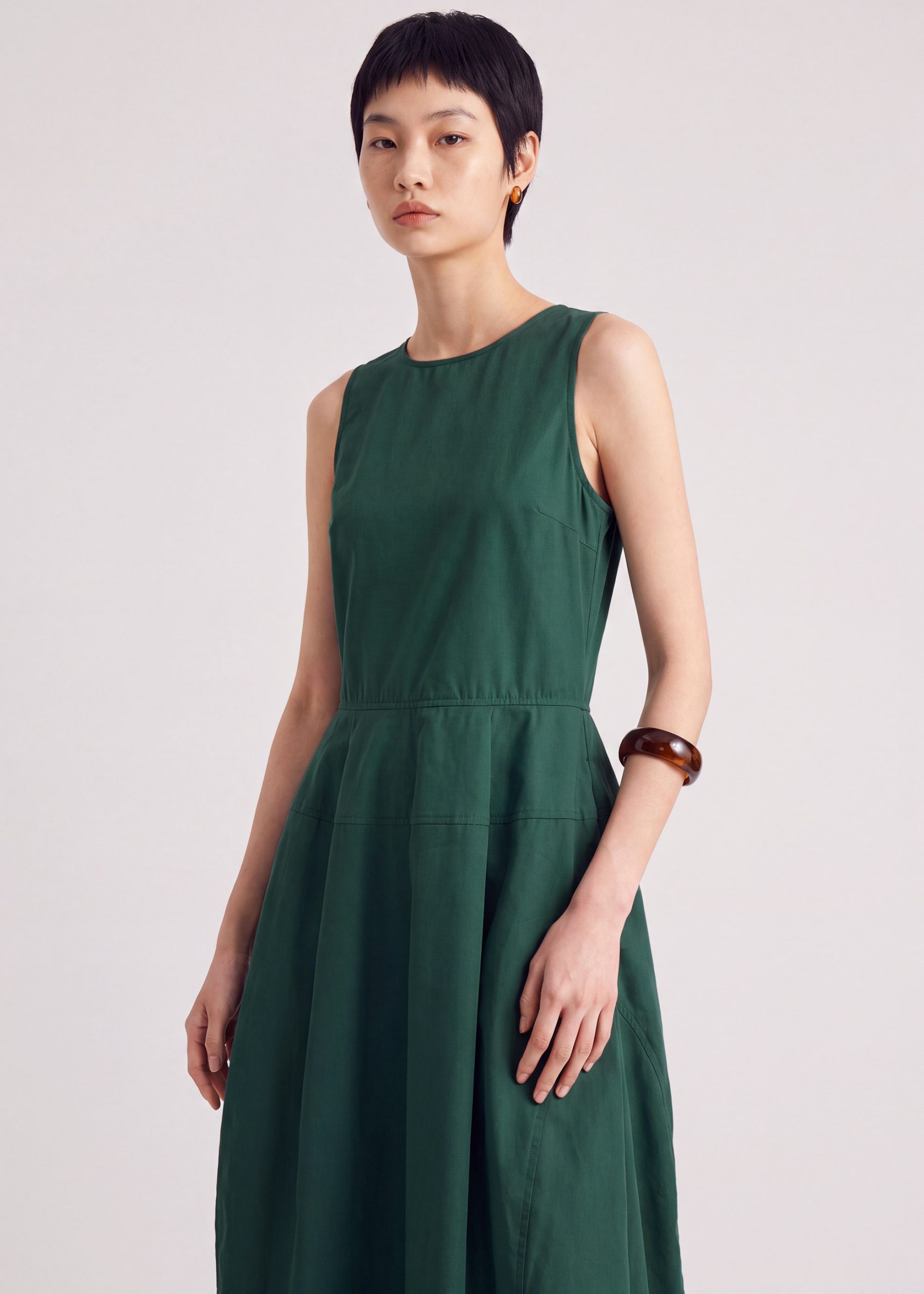 Poplin Cocoon Dress - Image 9