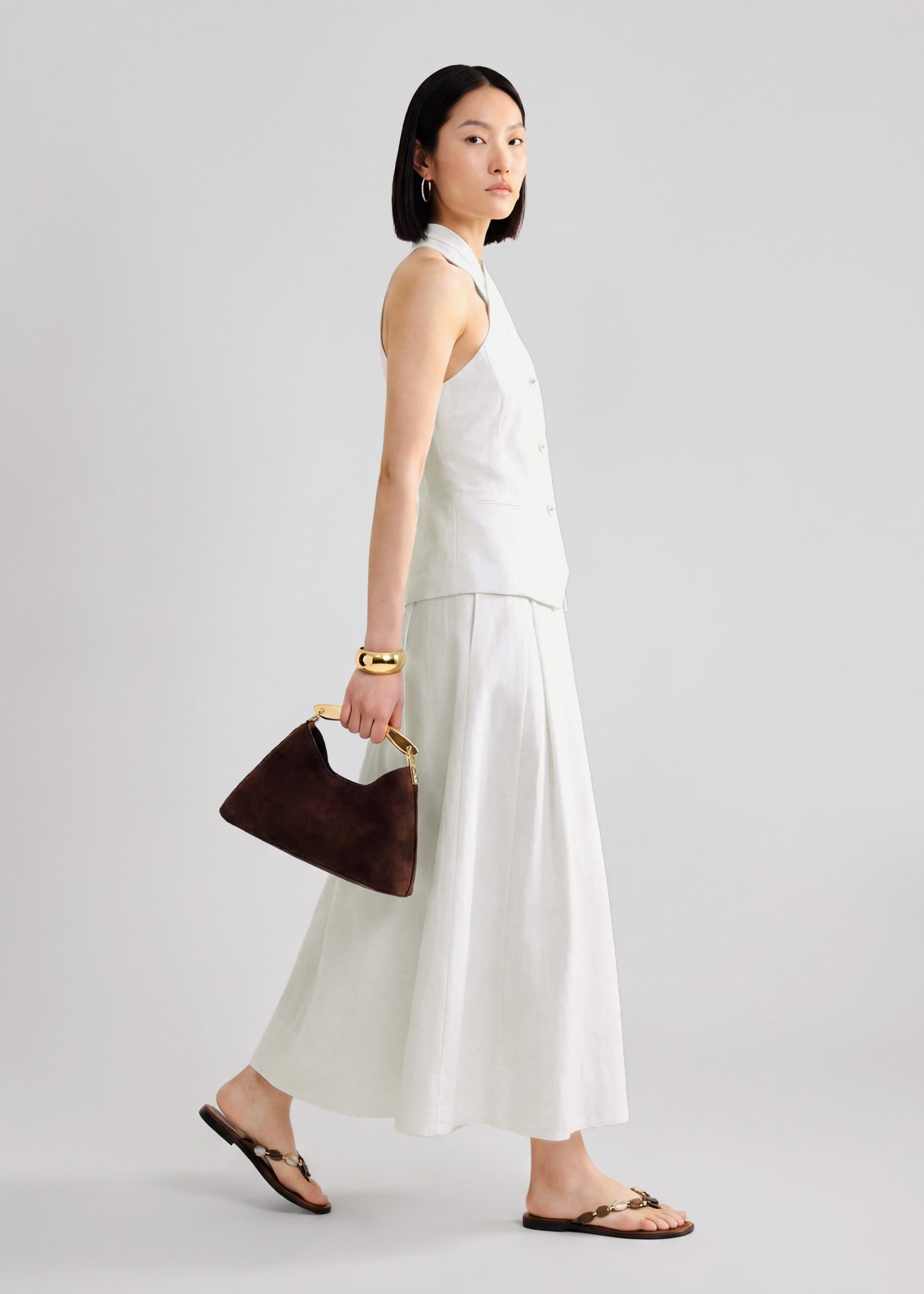 Sandra Flare Midaxi Skirt - Image 8