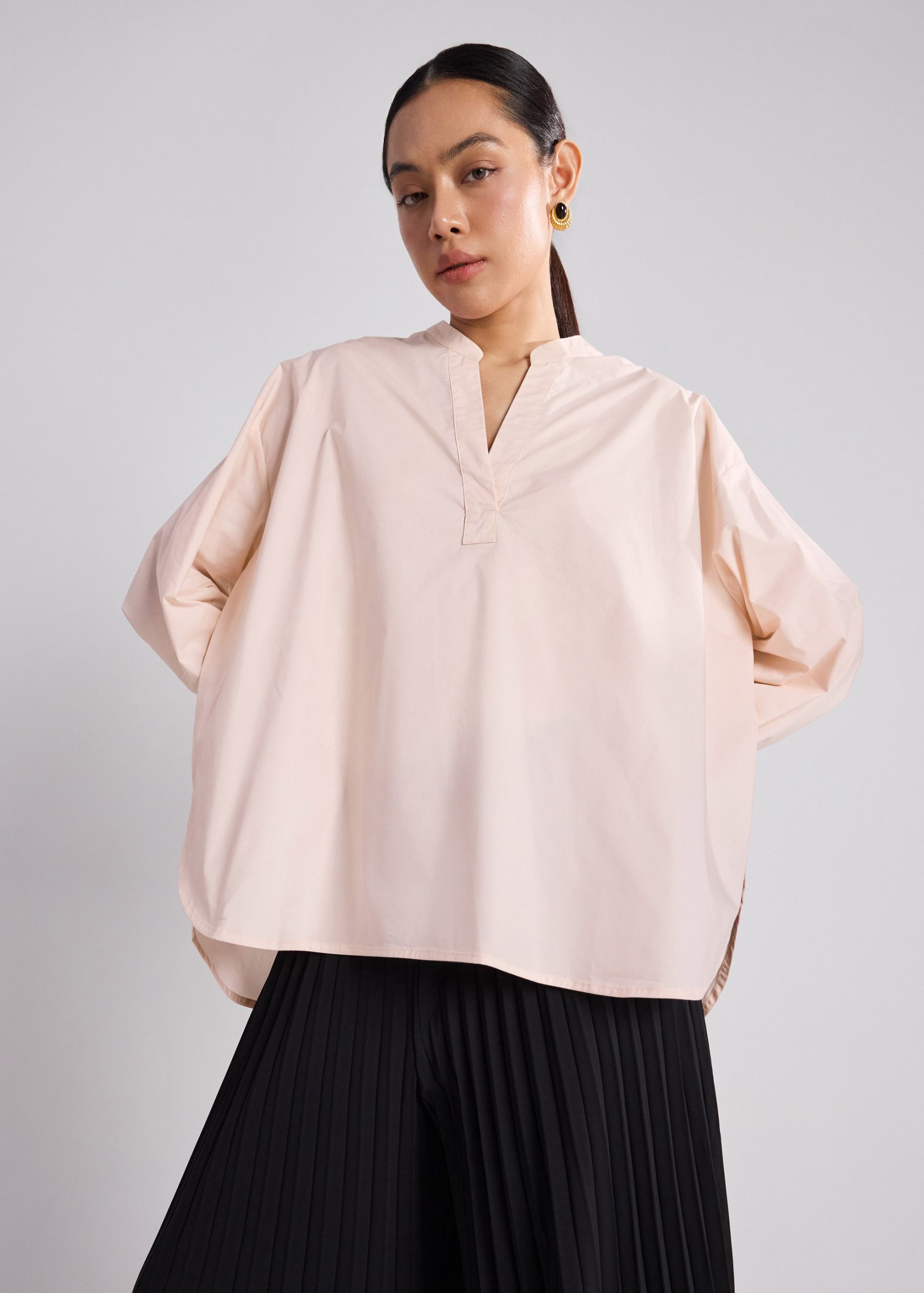 Oversized Puff Sleeve Shirt - Image 10