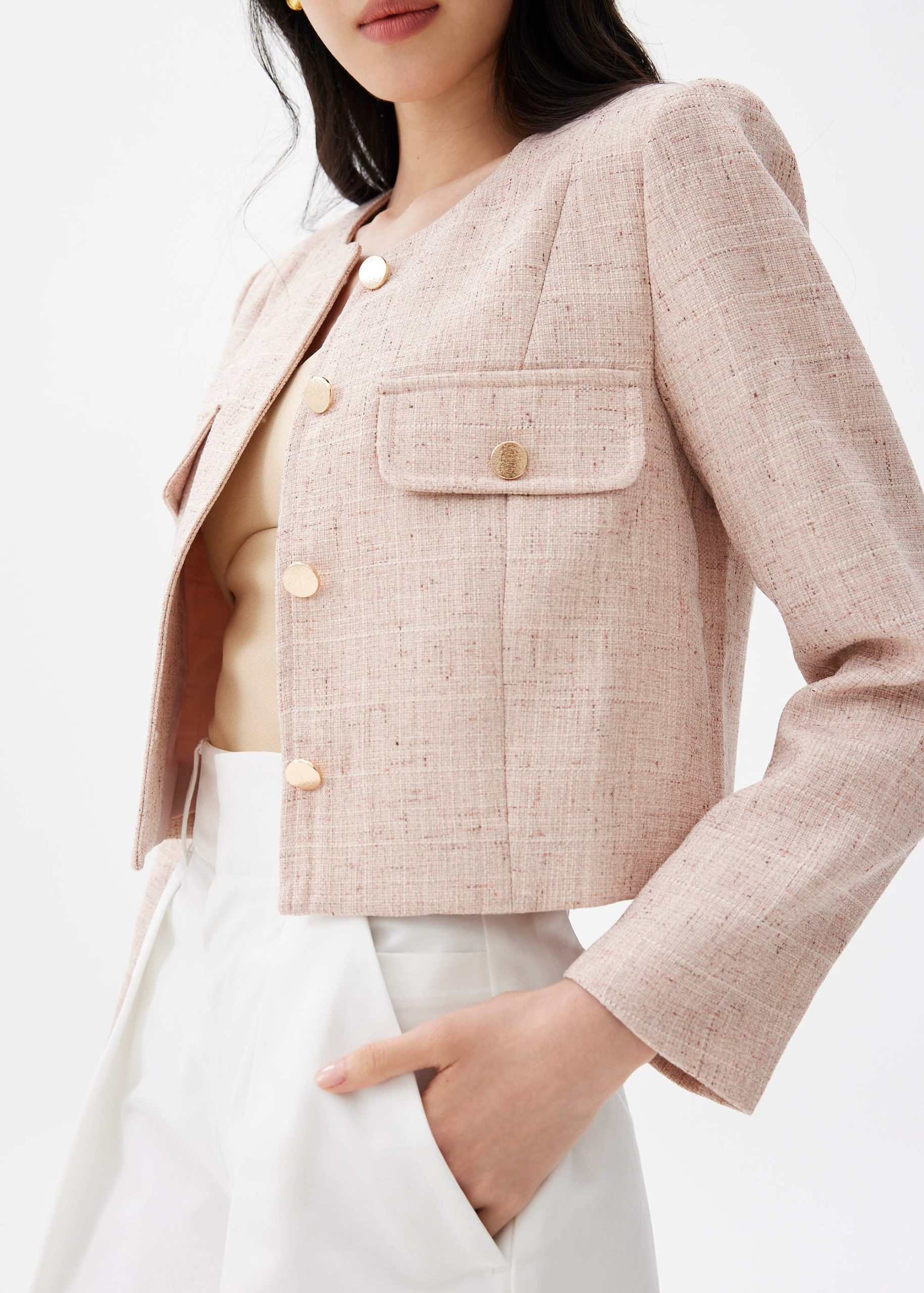 Arden Tweed Jacket - Image 4