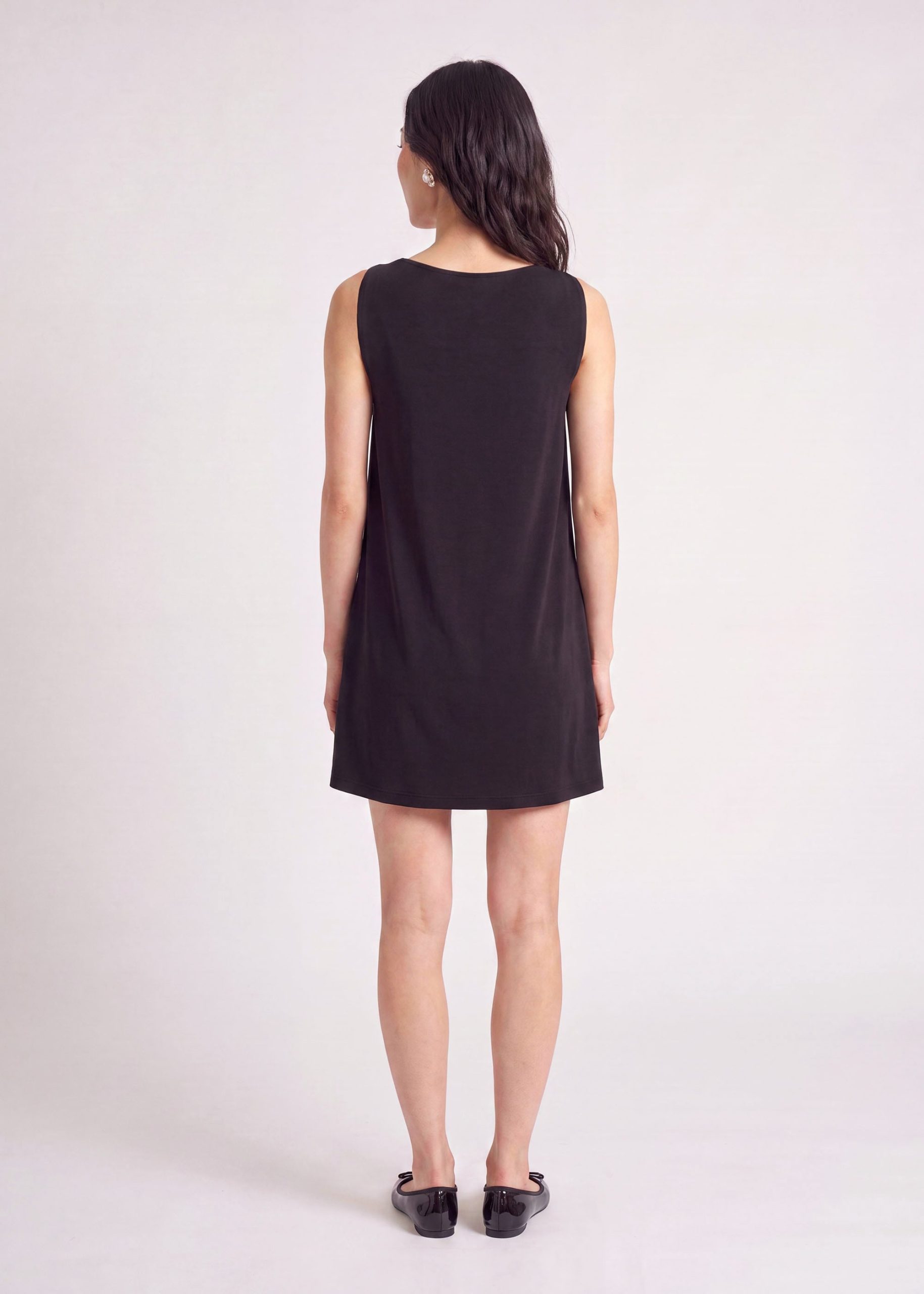 Neoprene Mini Dress - Image 4