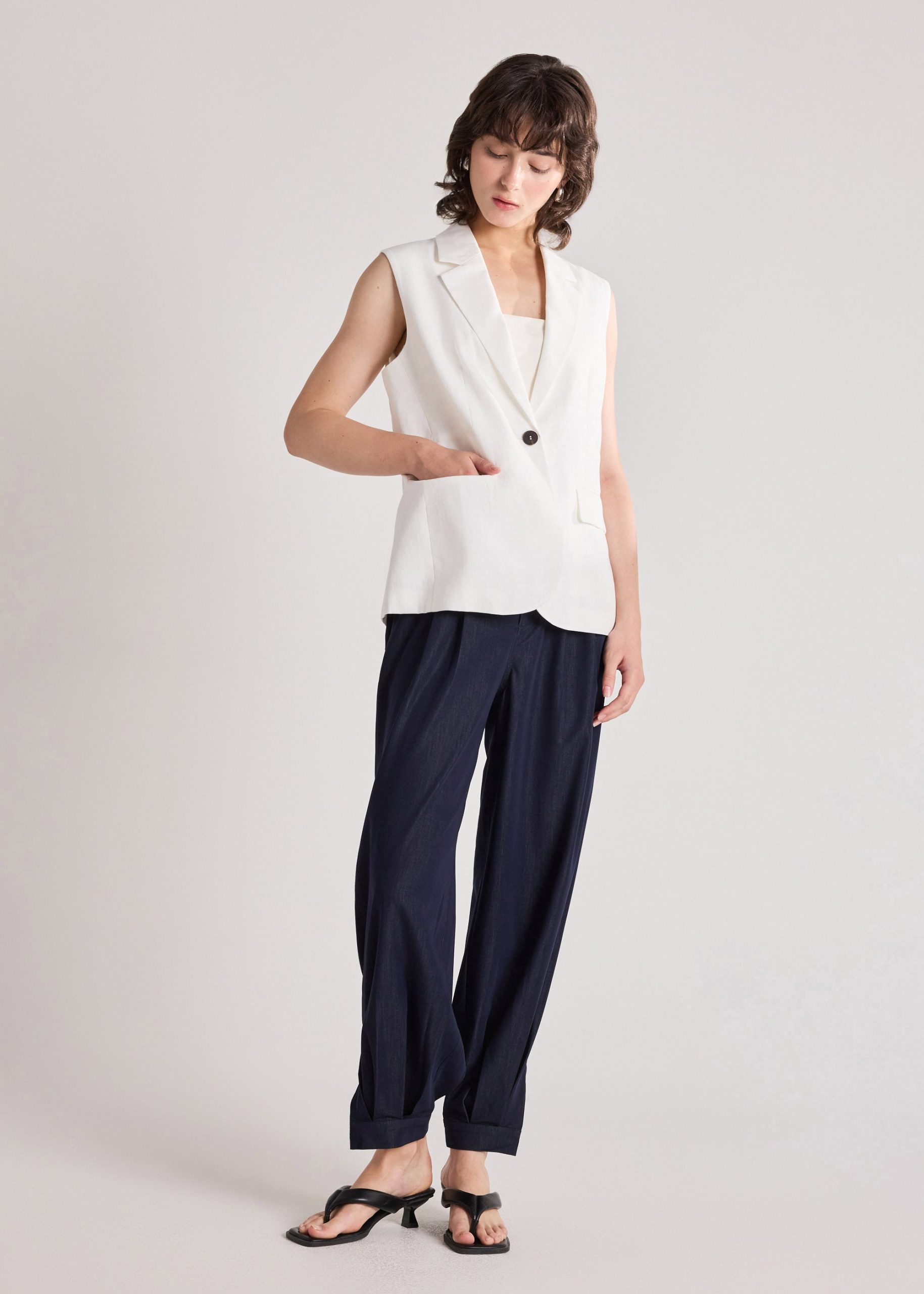 Premium Linen Vest - Image 9