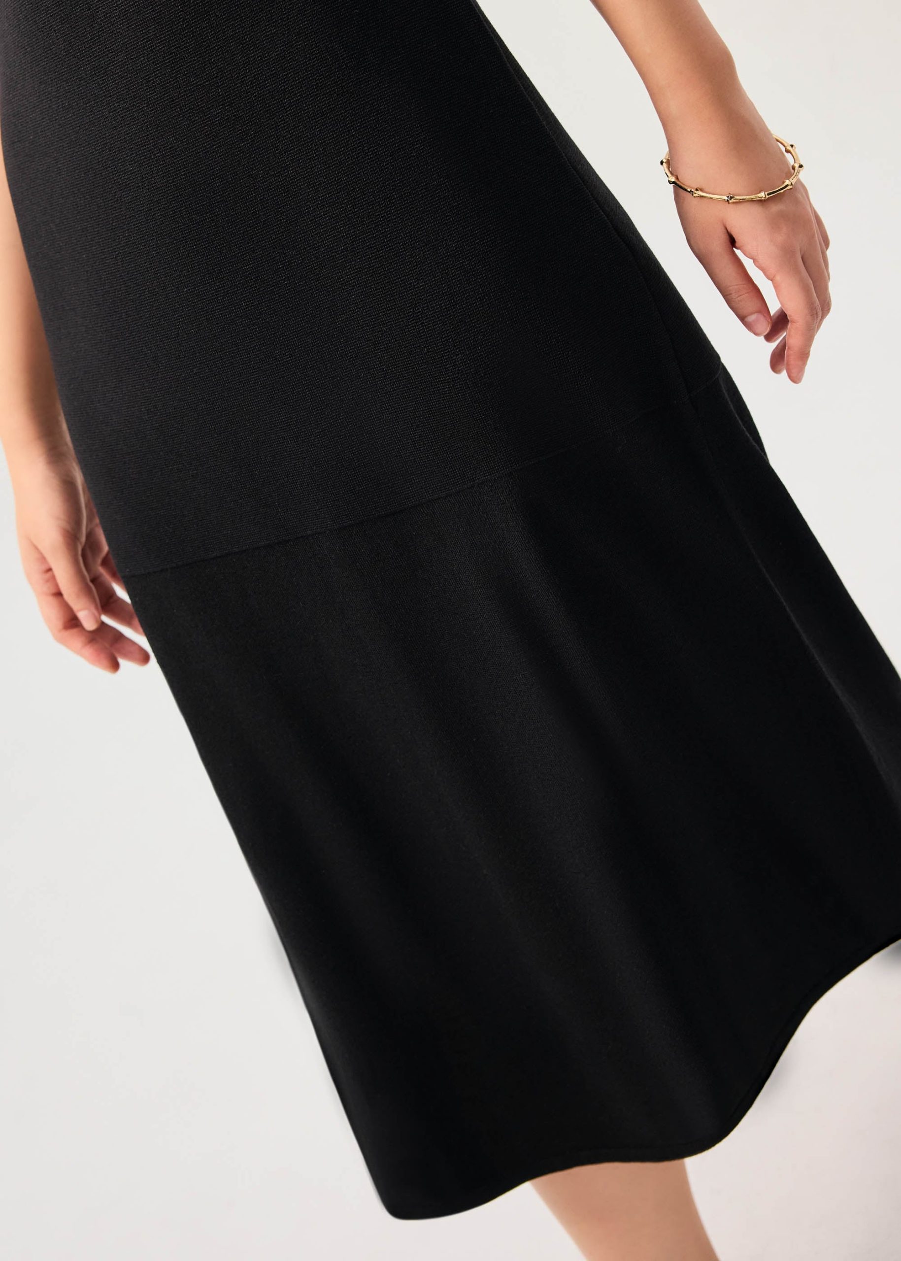 Reversible Sheer Knit Column Midaxi Dress - Image 5