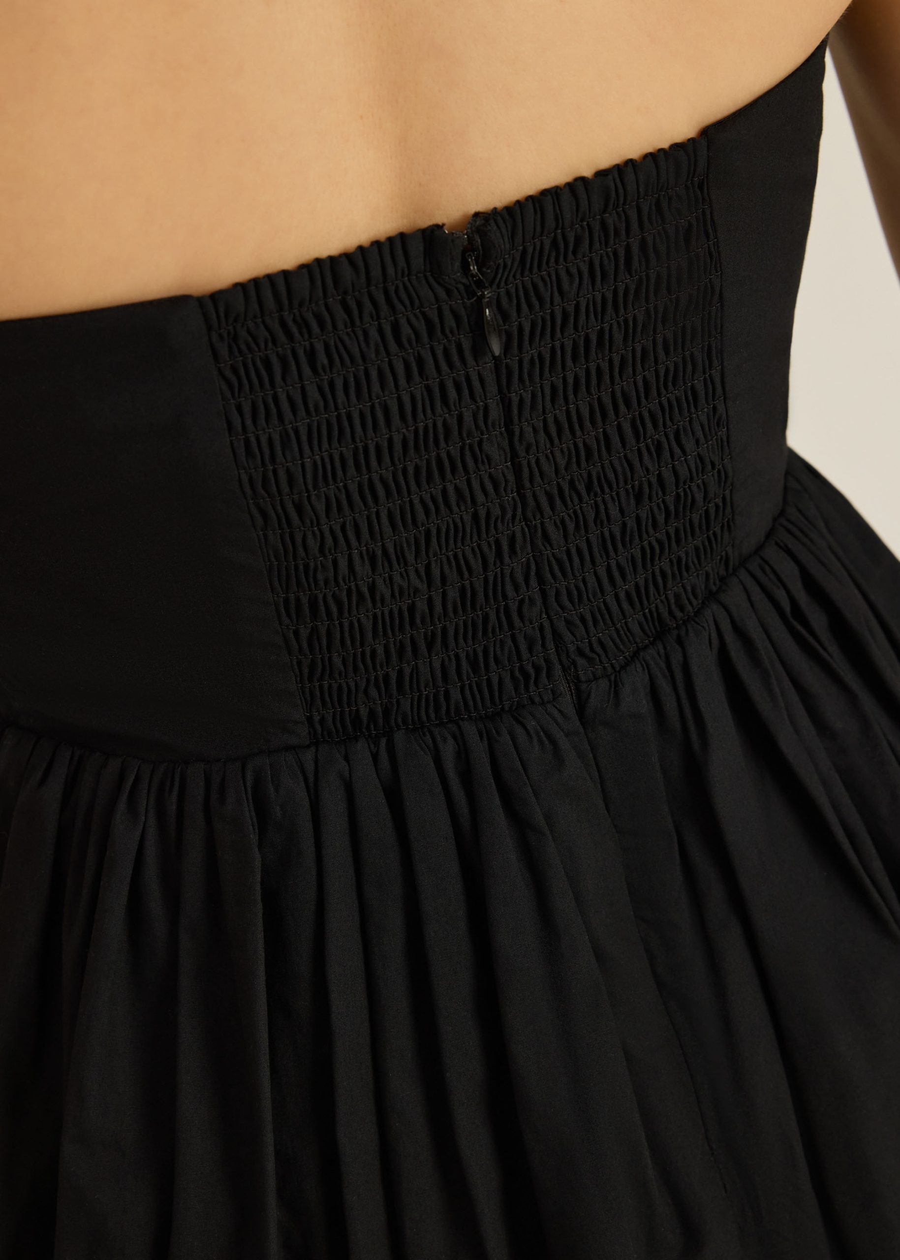 BraFree by LB Poplin Peplum Tube Top - Image 6