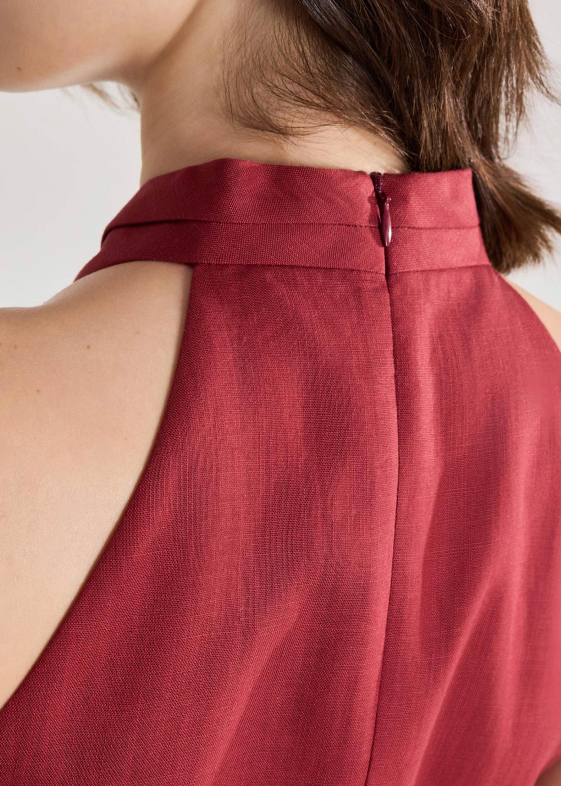 Akira Premium Linen Halter Top - Image 31