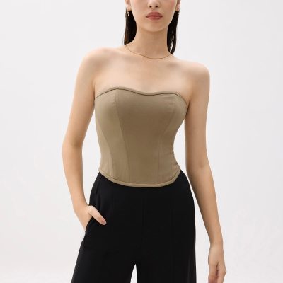 Lia Crop Bustier Top