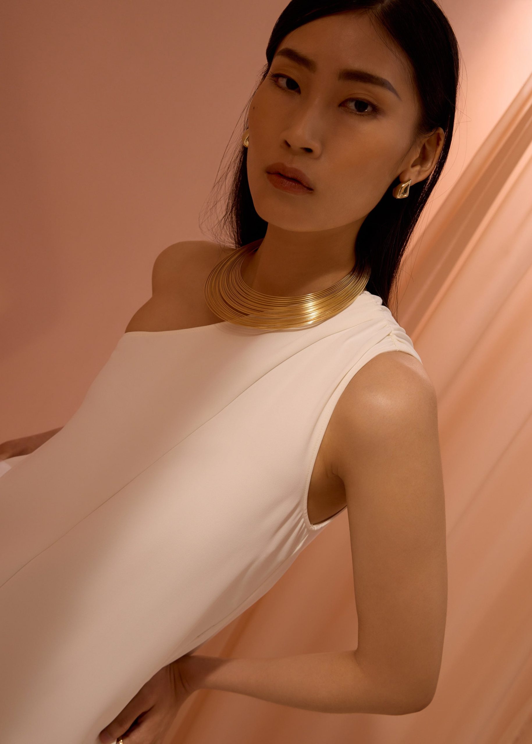 Leggy??Kanda Asymmetric Flare Jumpsuit - Image 12