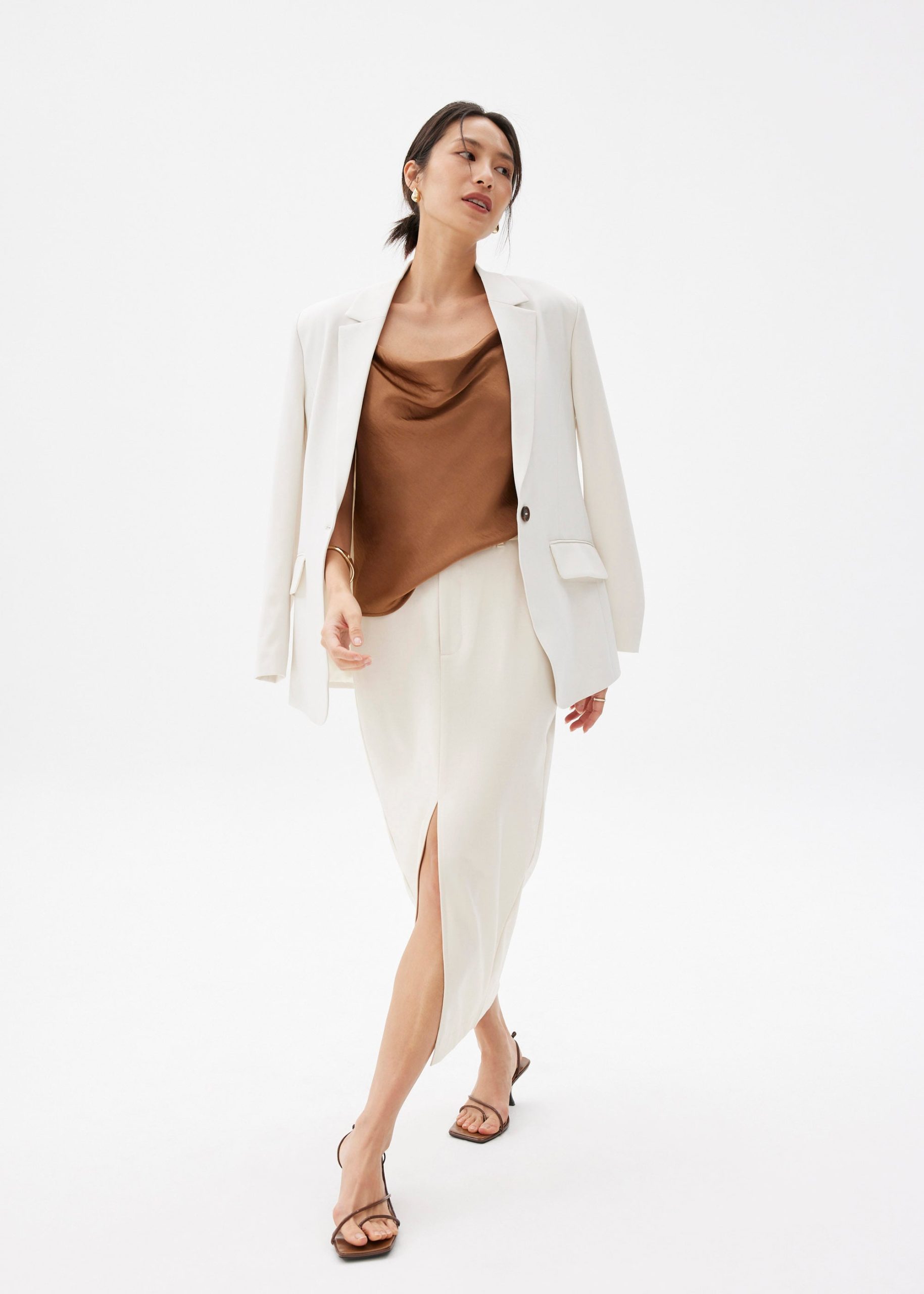 Sophia Cowl Neck Camisole Top - Image 36