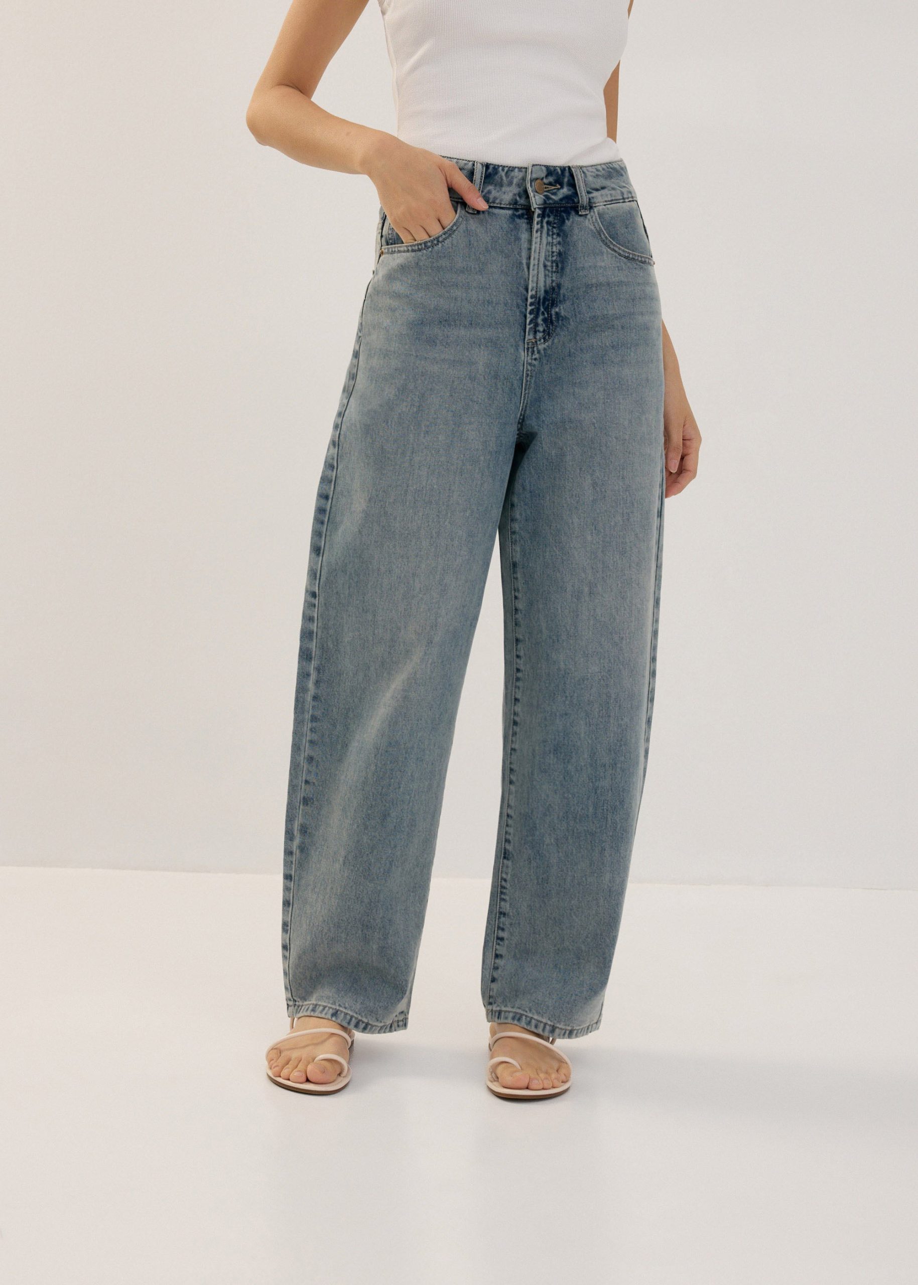 Mai Denim Barrel Jeans - Image 8