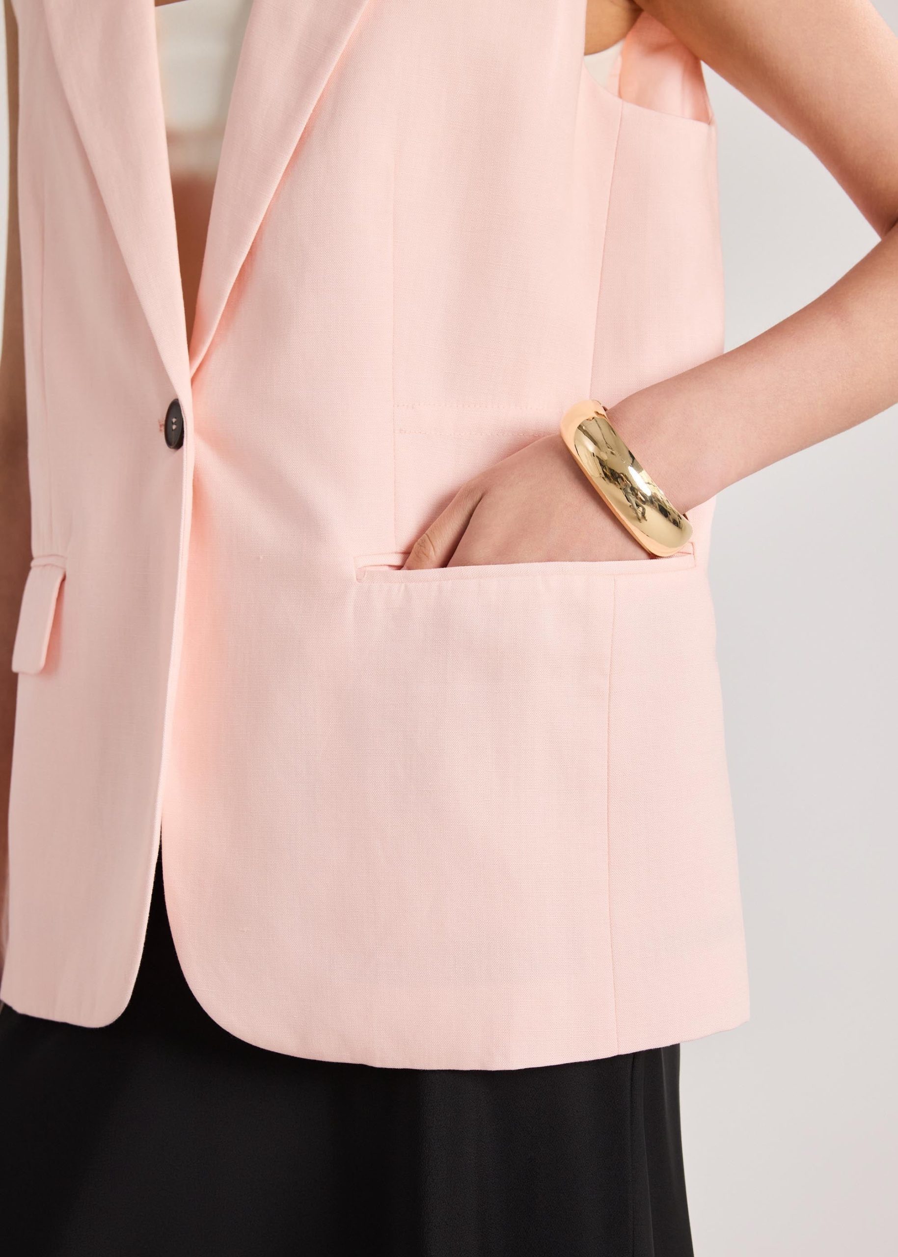 Premium Linen Vest - Image 6