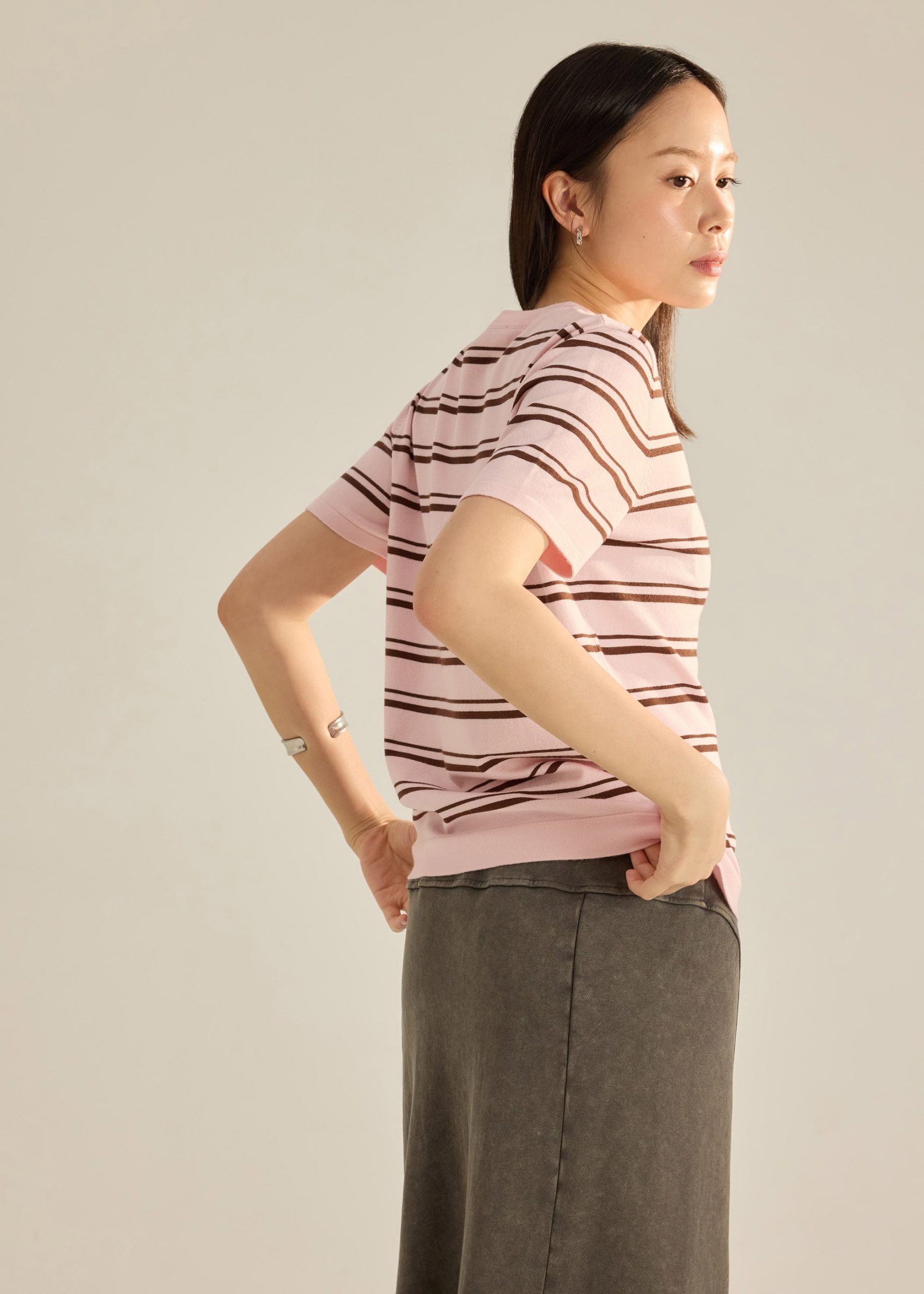 Alex Striped Knit Tee - Image 15